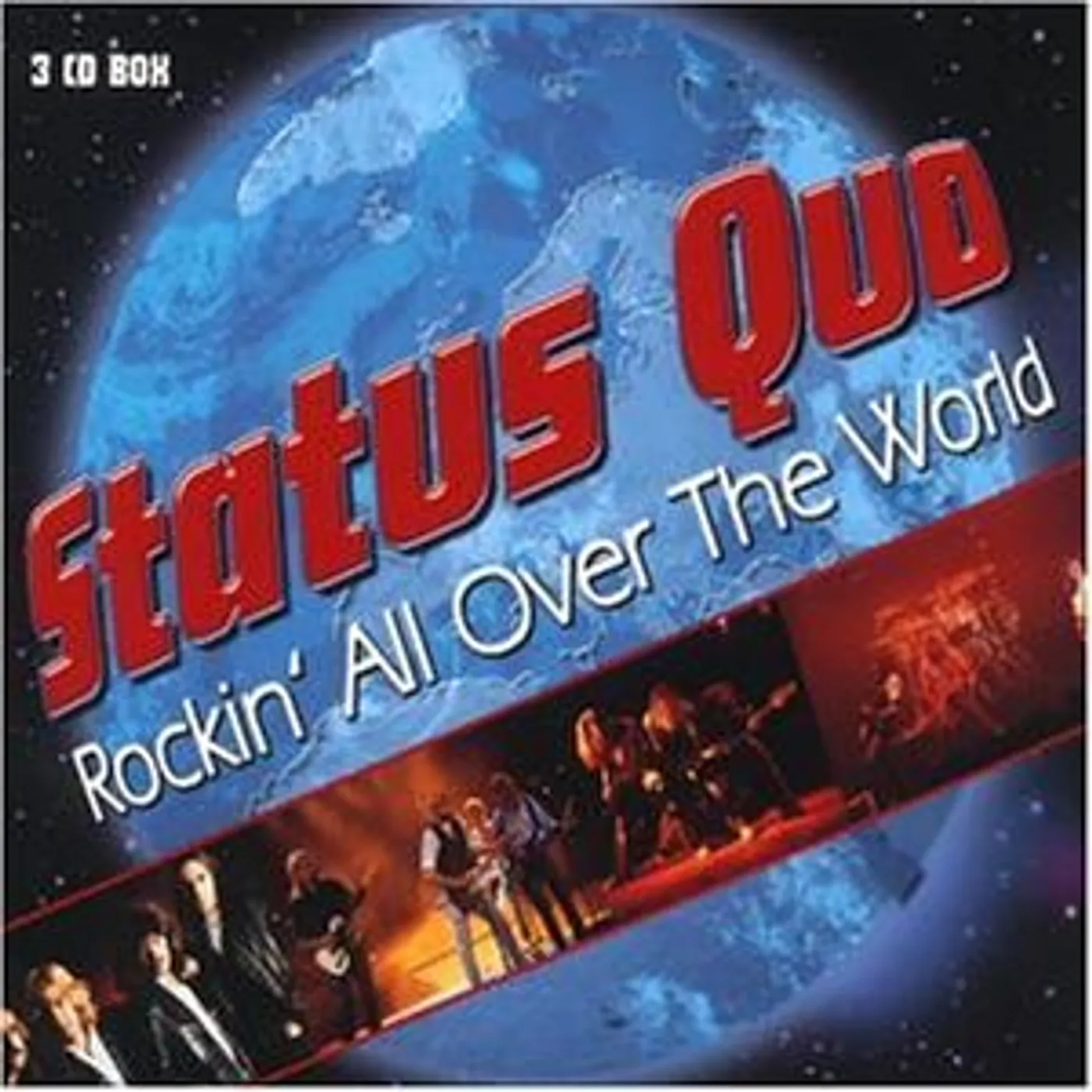 Status Quo ROCKIN ALL OVER THE WORLD (3CD BOX) CD