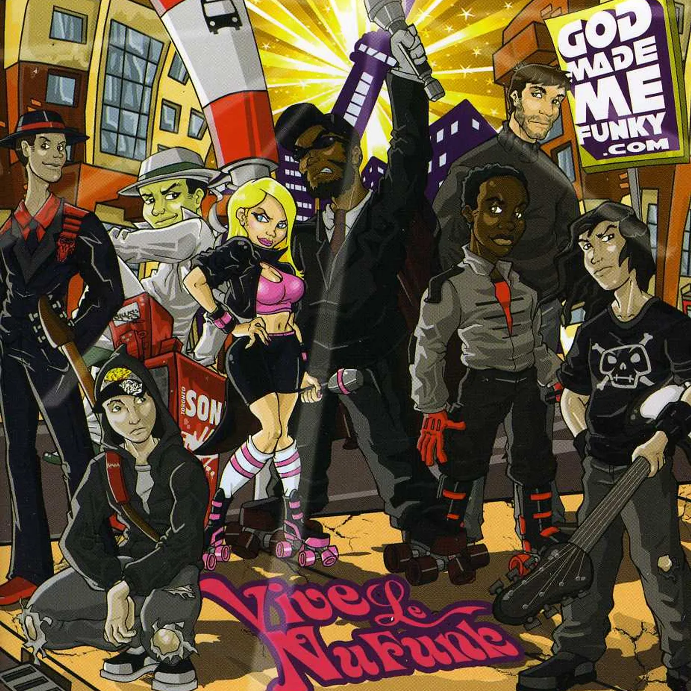 God Made Me Funky VIVE LE NUFUNK CD