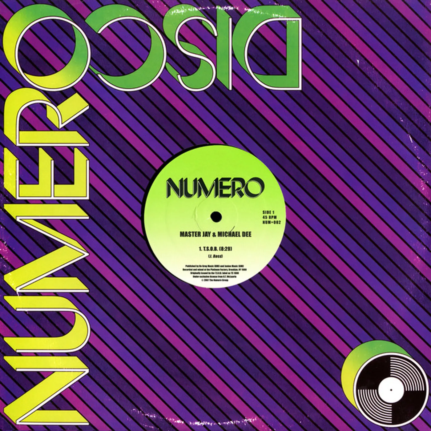Master Jay T.S.O.B. Vinyl Record