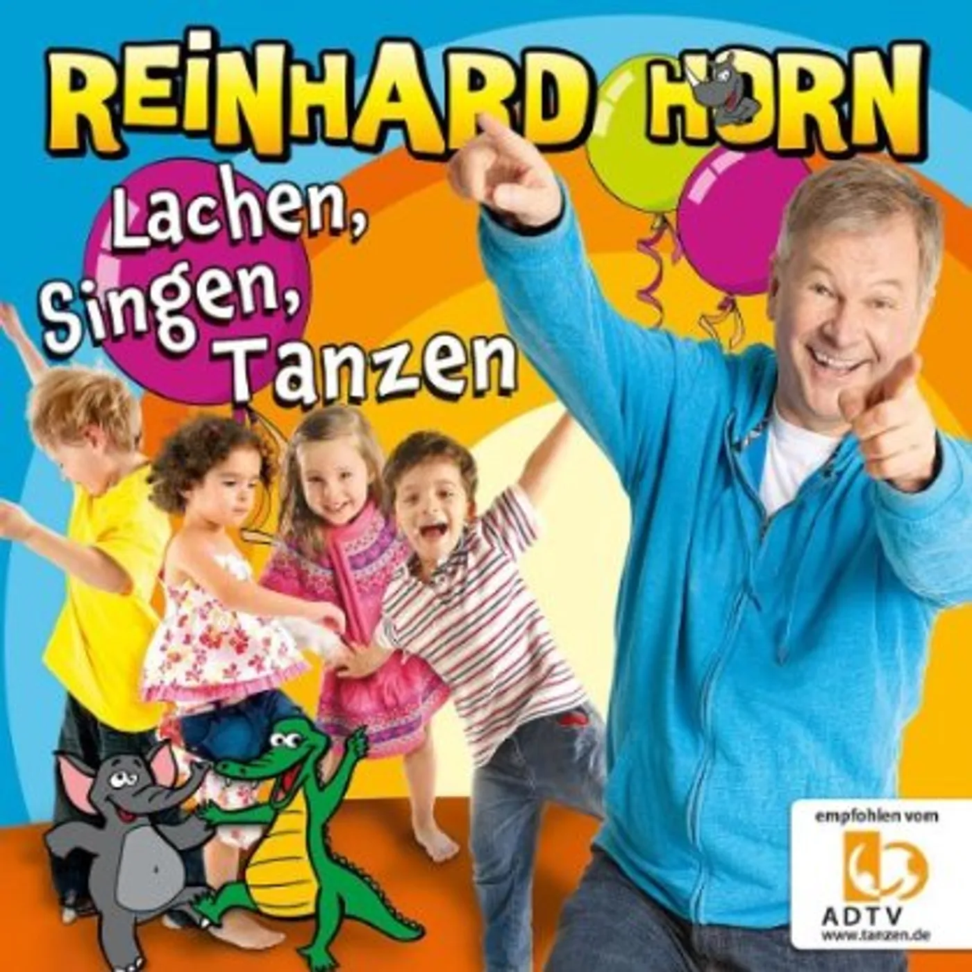 Reinhard Horn LACHEN SINGEN TANZEN CD