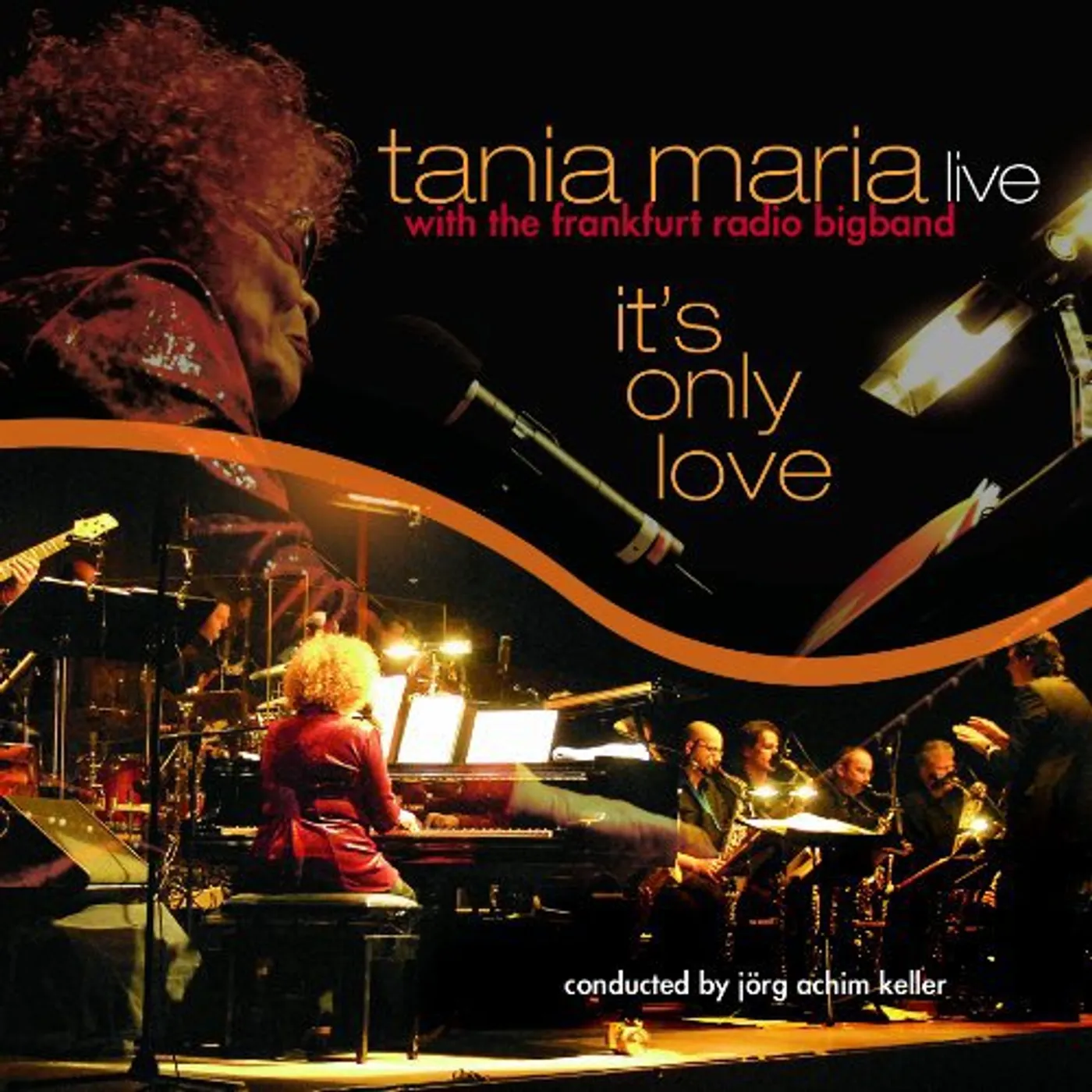 Tania Maria & Her Big Band IT'S ONLY LOVE Vinyl Record