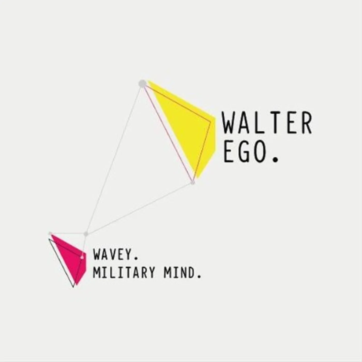 Walter Ego WAVEY/MILITARY MIND Vinyl Record