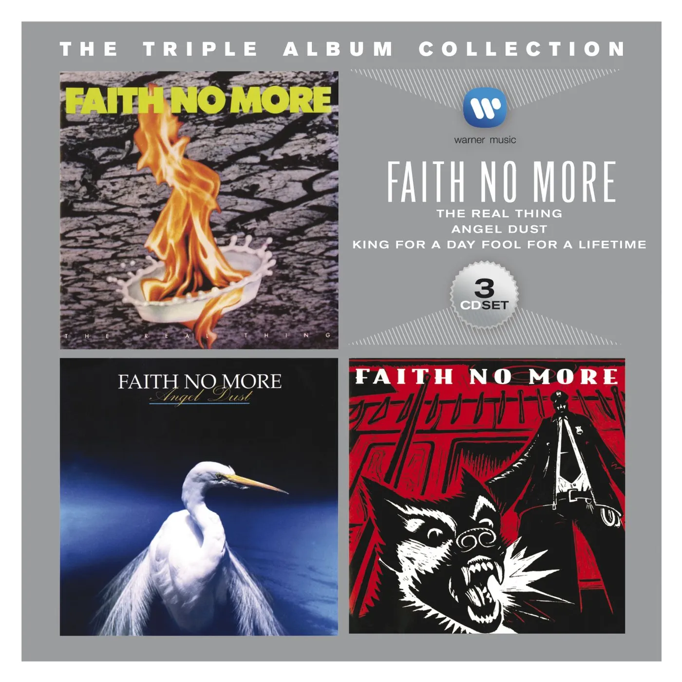 Faith No More TRIPLE ALBUM COLLECTION CD
