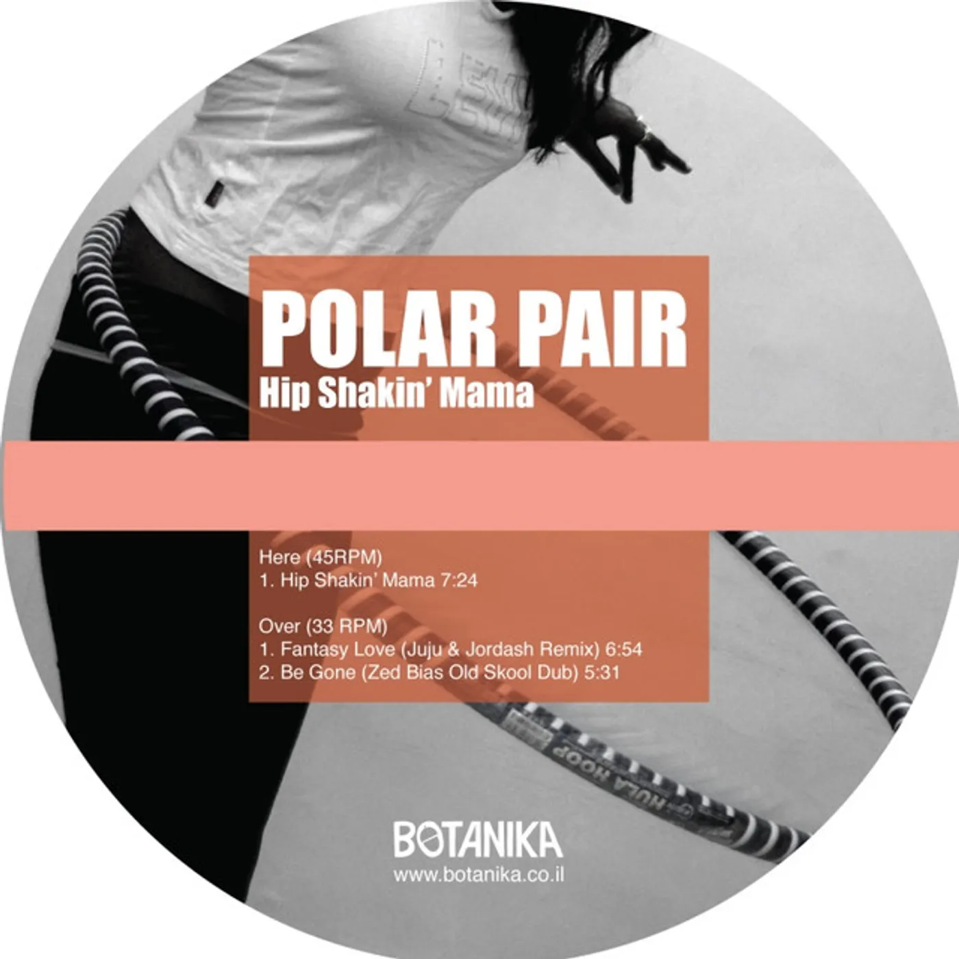 Polar Pair Hip Shakin Mama Vinyl Record