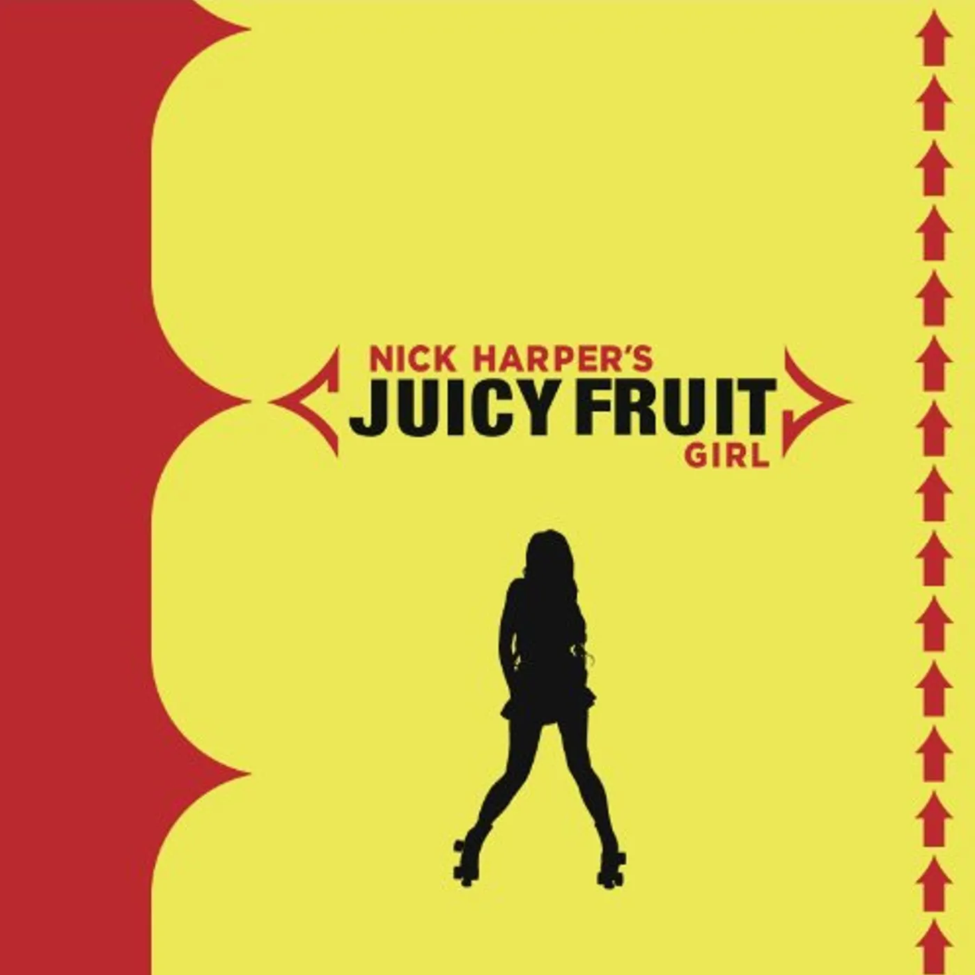 Nick Harper JUICY FRUIT GIRL Vinyl Record