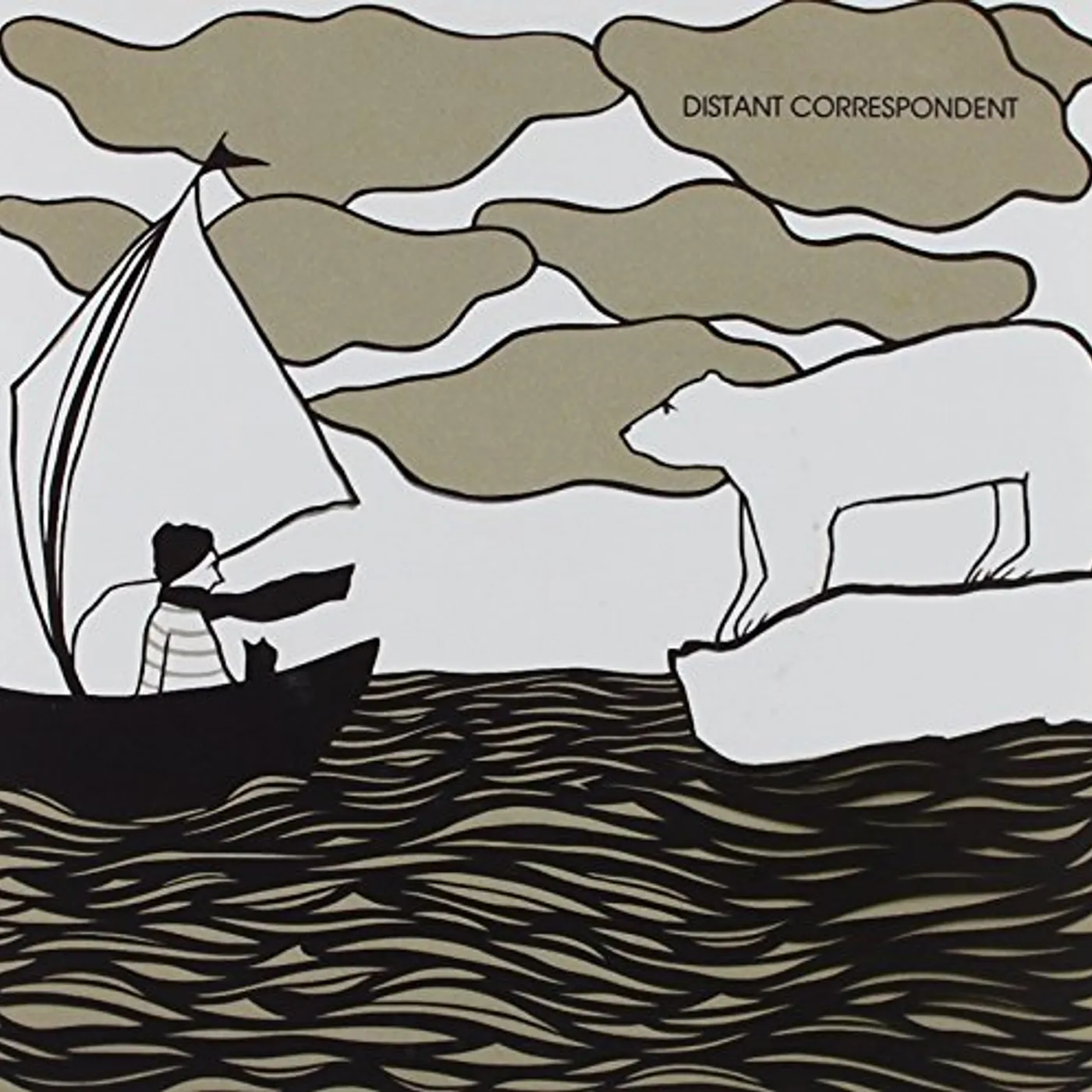 Distant Correspondent SHATTER/BADLANDS Vinyl Record