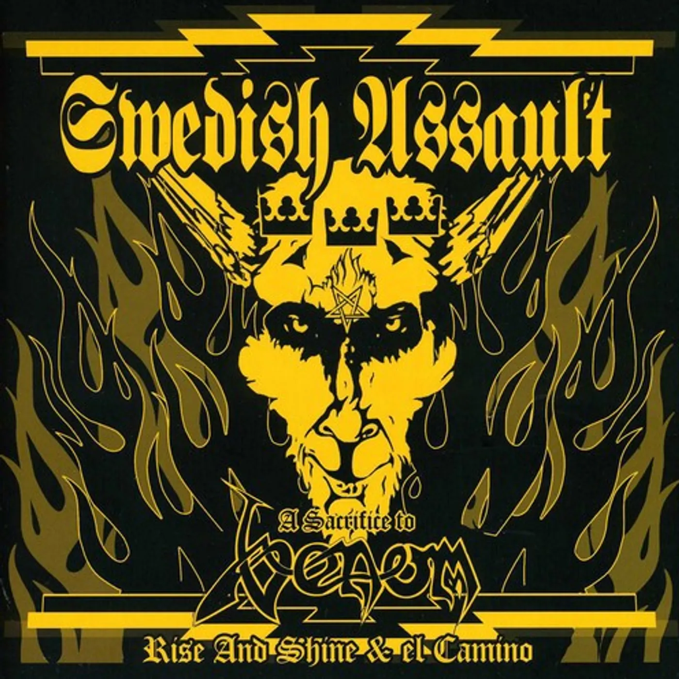 Rise and Shine / el Camino Swe SWEDISH ASSAULT TRIBUTE TO VENOM Vinyl Record