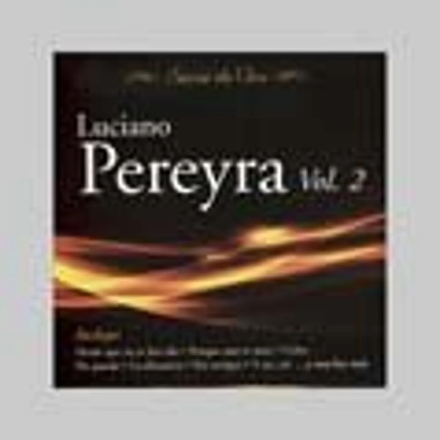 Luciano Pereyra VOL. 2-SERIE DE ORO CD