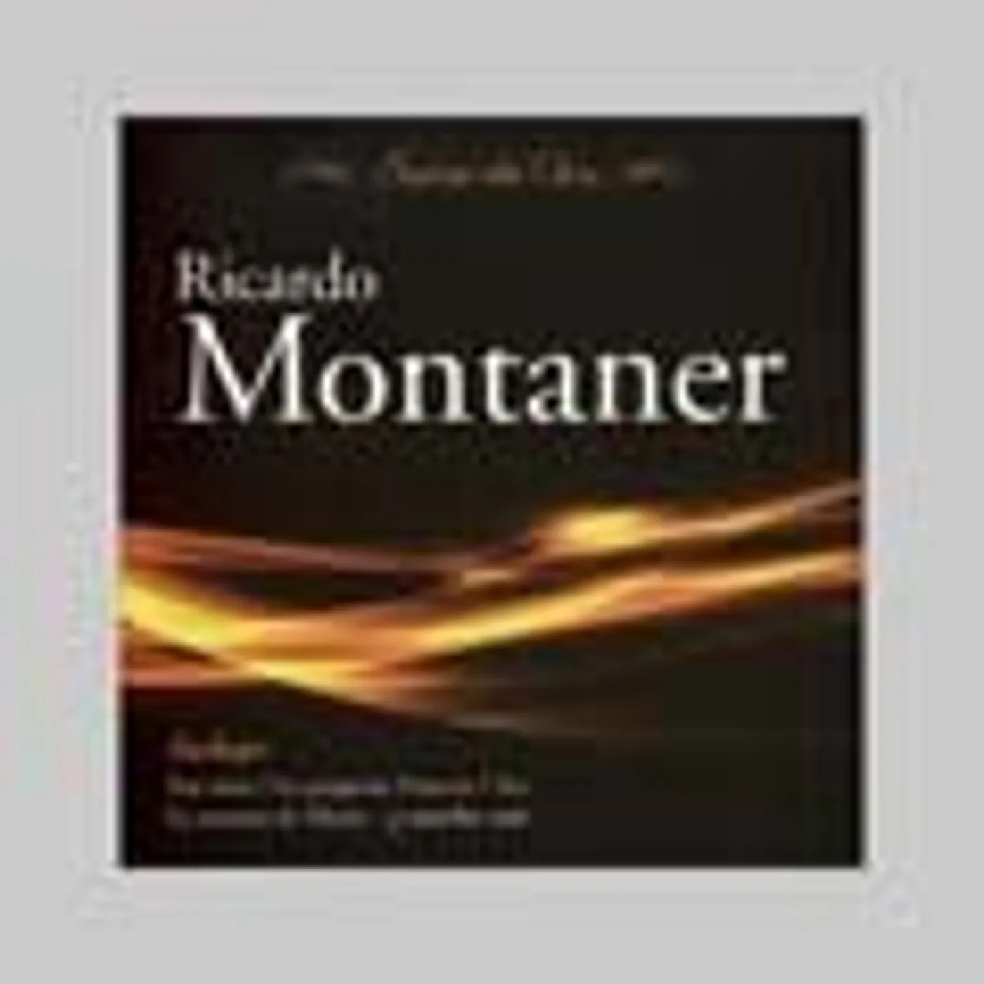 Ricardo Montaner SERIE DE ORO CD
