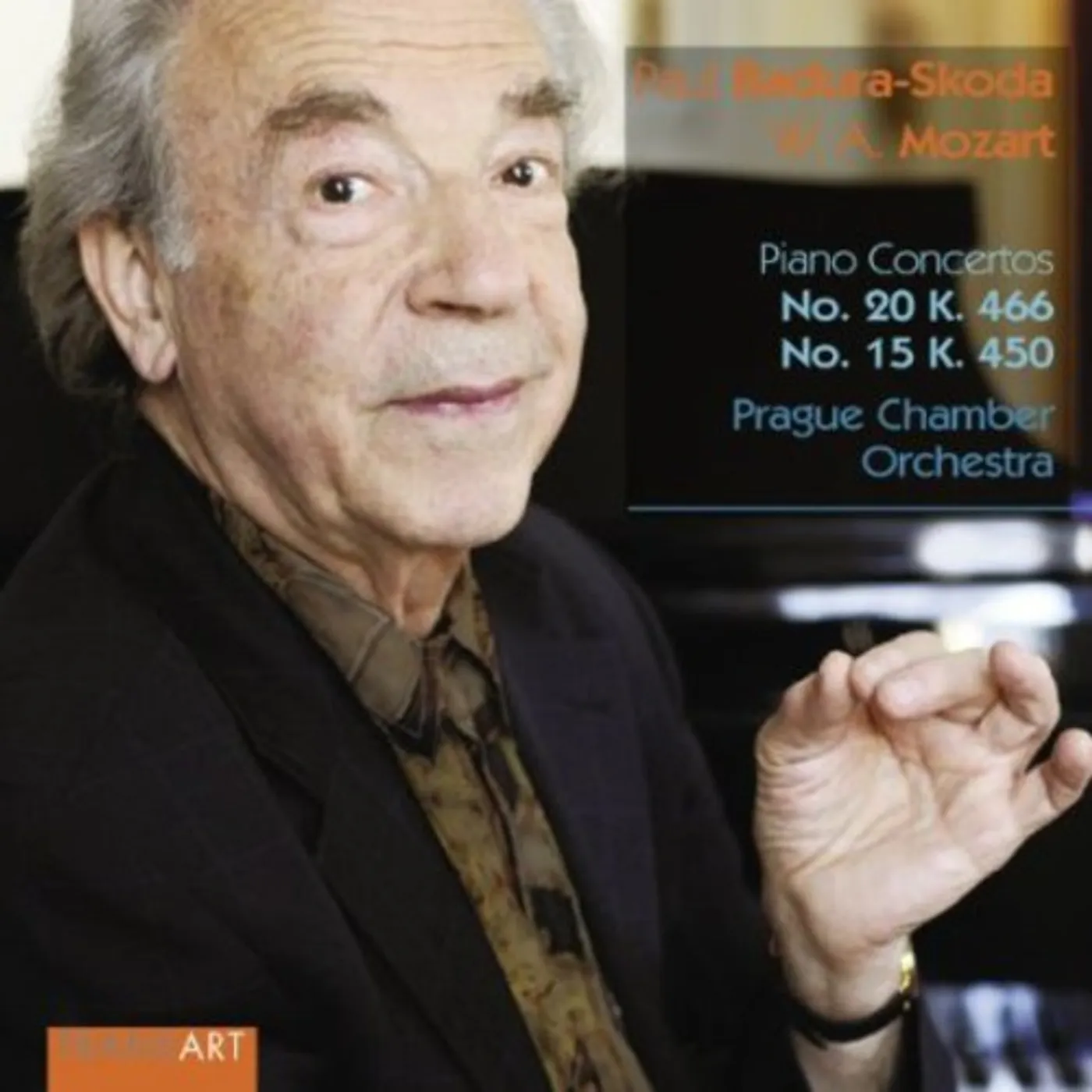 Wolfgang Amadeus Mozart CONCERTOS POUR PIANO NO.15 & 20 CD
