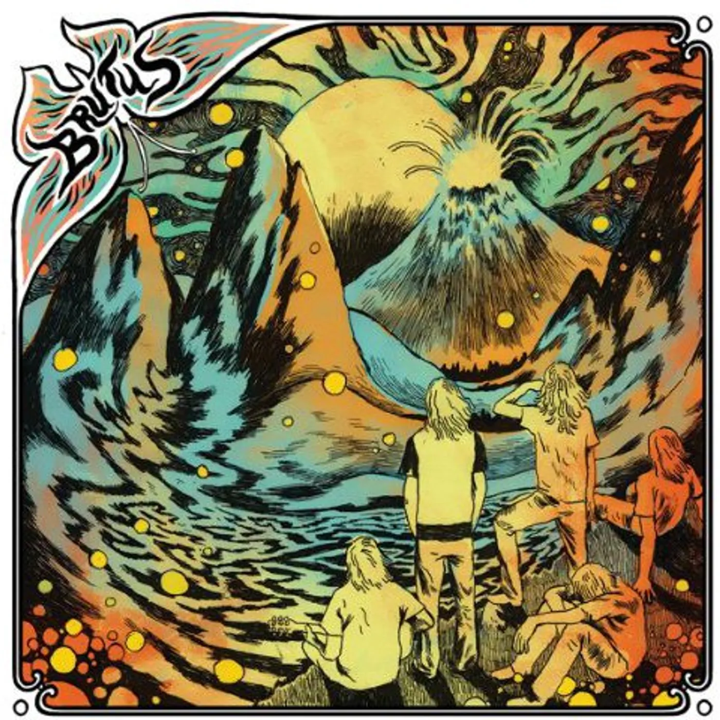 Brutus BEHIND THE MOUNTAINS Vinyl Record - Holland Release