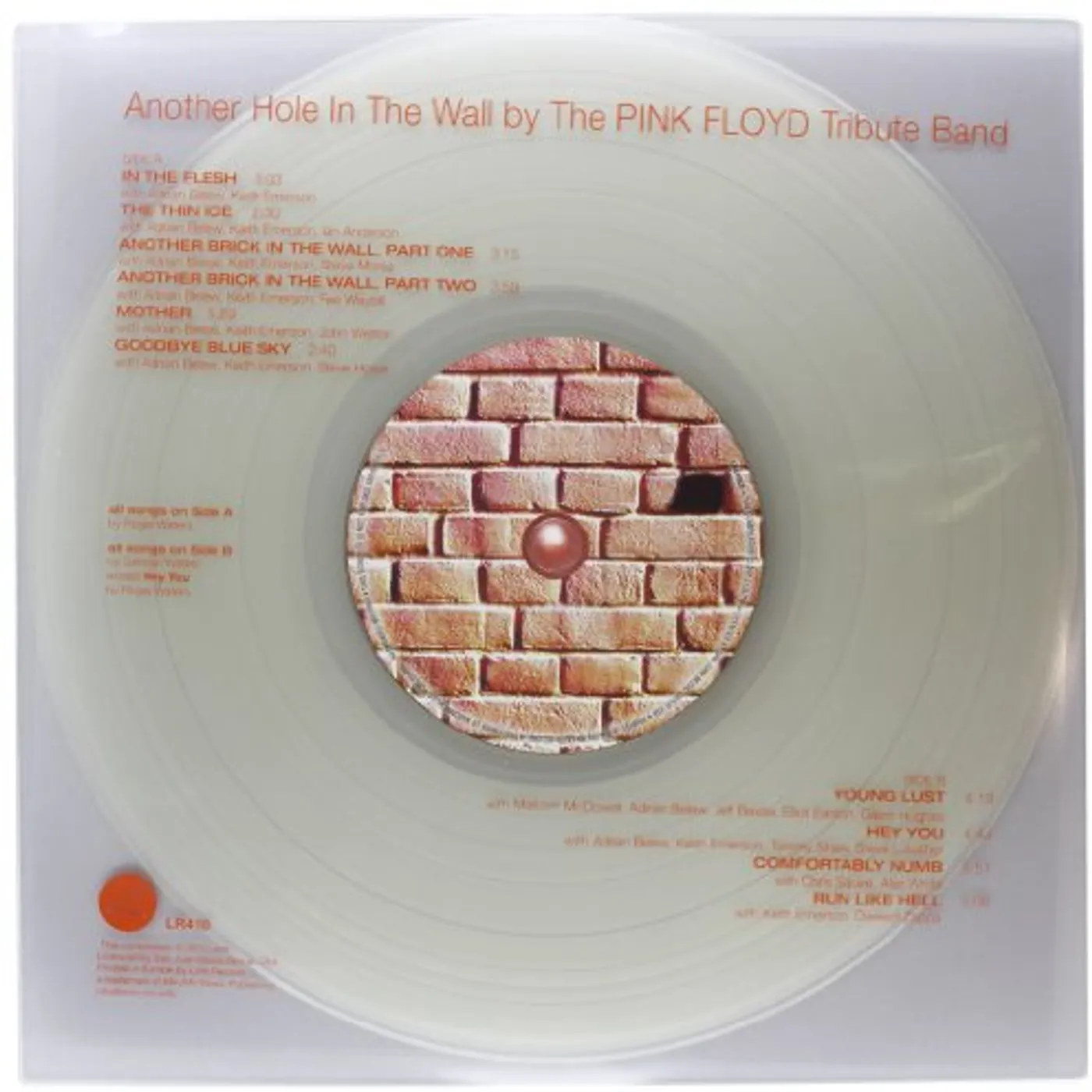 Pink Floyd Tribute Band Another Hole In The Wall Vinyl Record