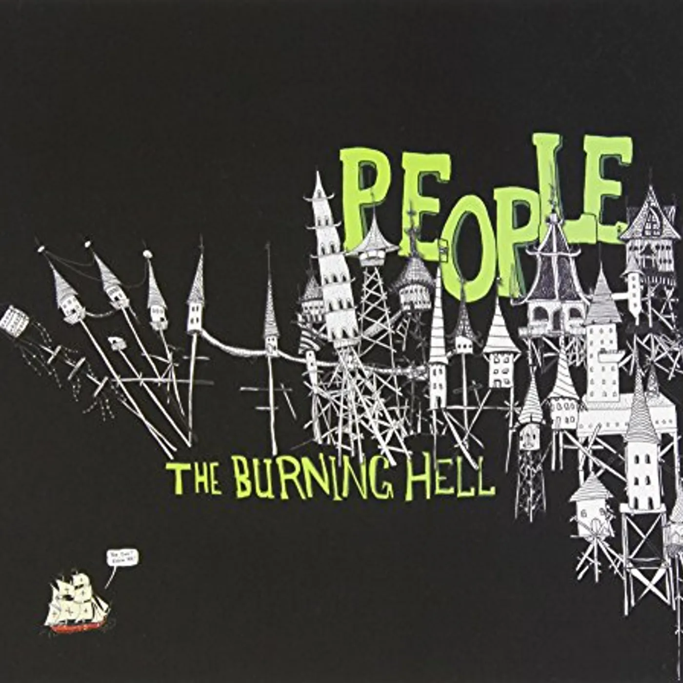 The Burning Hell PEOPLE CD