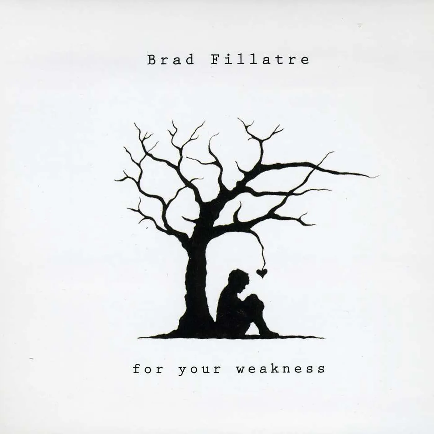 Brad Fillatre FOR YOUR WEAKNESS CD
