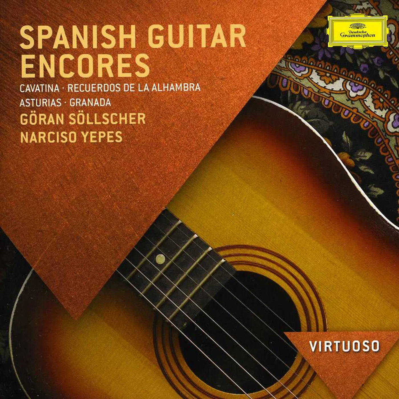 Narciso Yepes VIRTUOSO-SPANISH GUITAR ENCORES CD