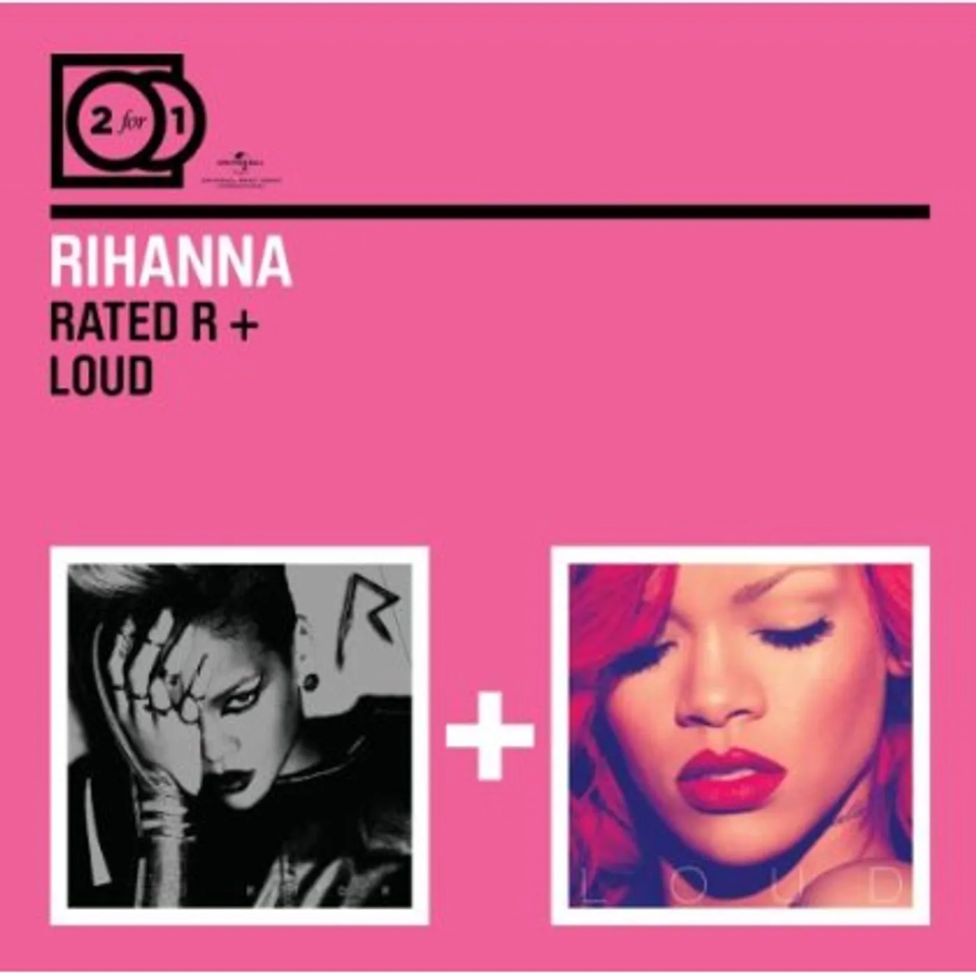 Rihanna RATED R/LOUD CD