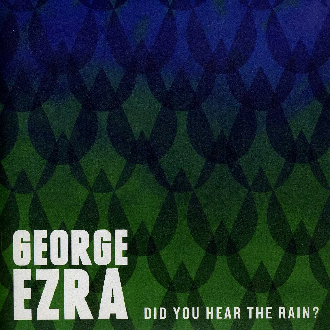 George Ezra DID YOU HEAR THE RAIN? Vinyl Record - Holland Release