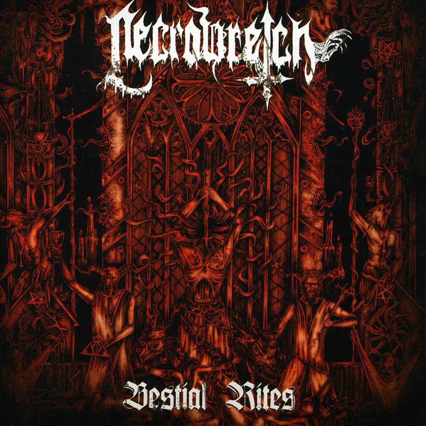 Necrowretch BESTIAL RITES 2009-12 CD