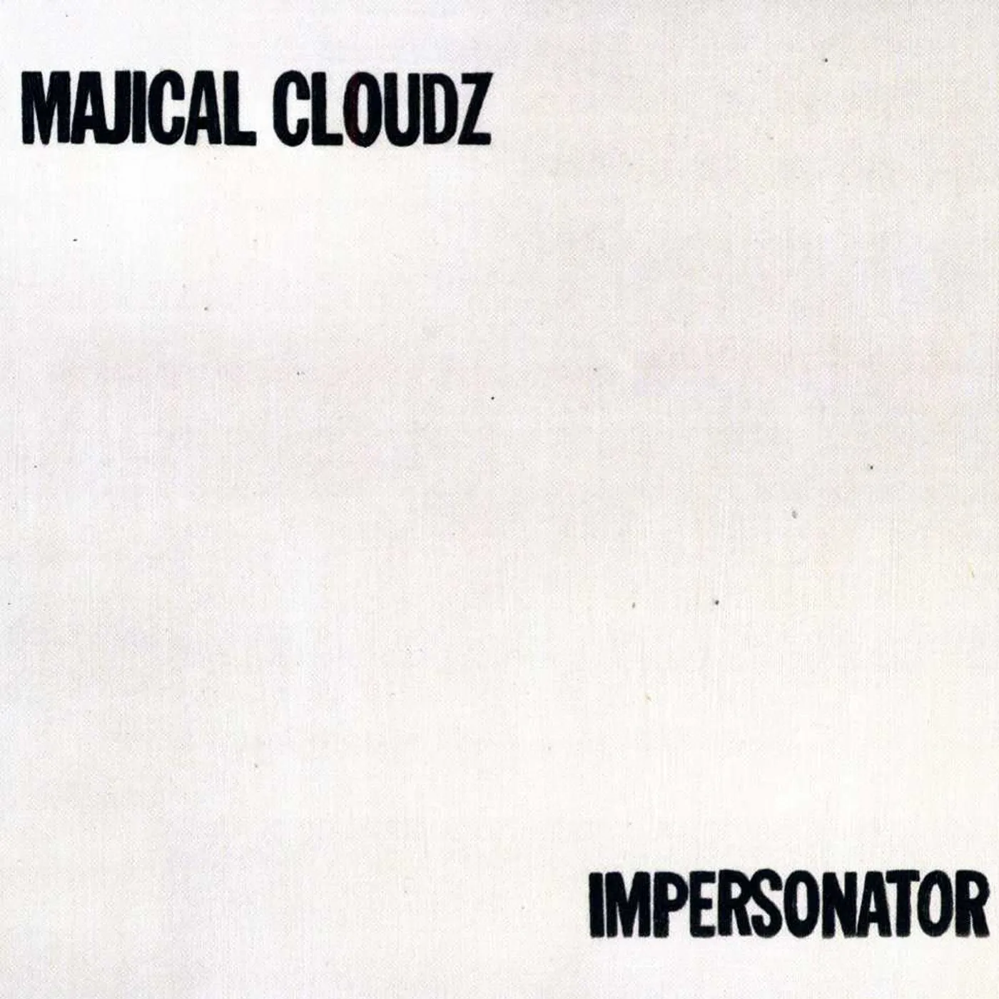 Majical Cloudz IMPERSONATOR CD