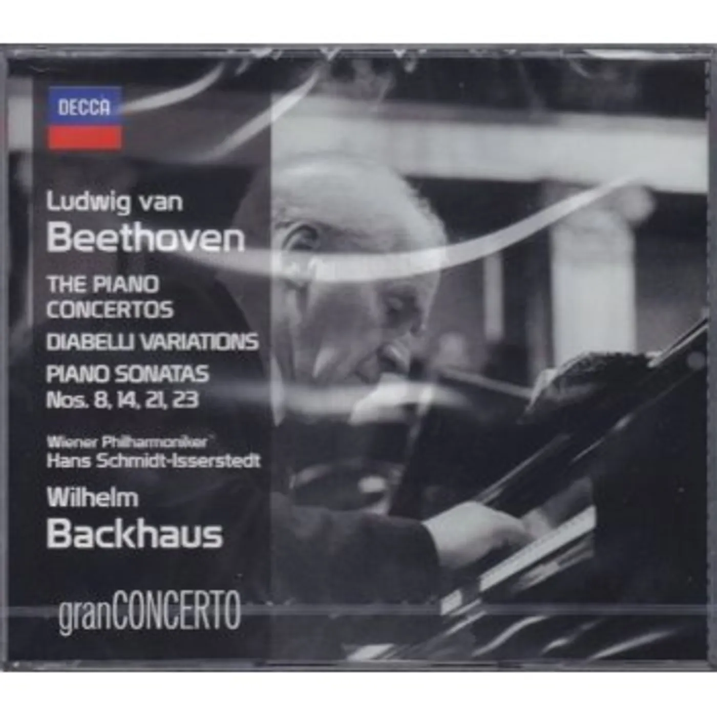 Ludwig van Beethoven CONC. PF. N. 1-5/VAR. DIABELLI/SON. PF. N.8 14 21 CD