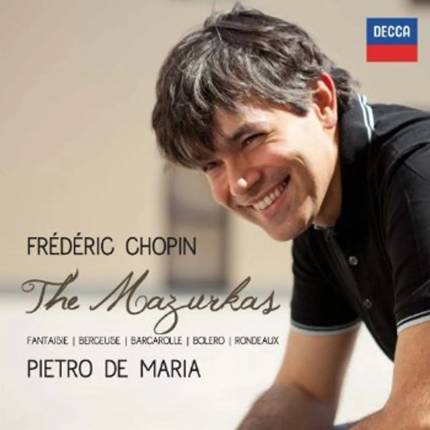 Frédéric Chopin MAZURCHE/FANTASIA/BERCEUSE/BOLERO/RONDEAUX/BARCARO CD