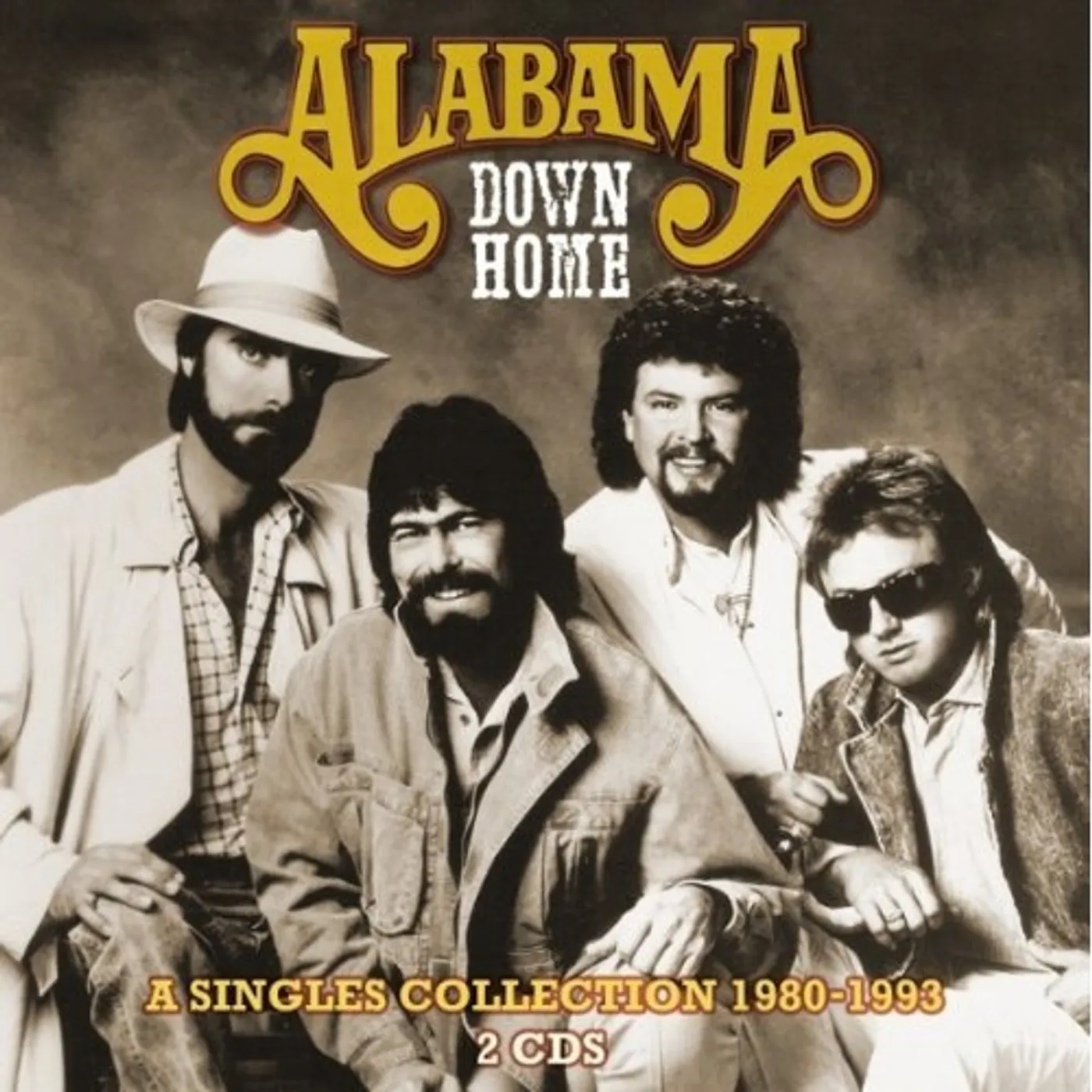 Alabama DOWN HOME-A SINGLES COLLECTION 1980-93 CD