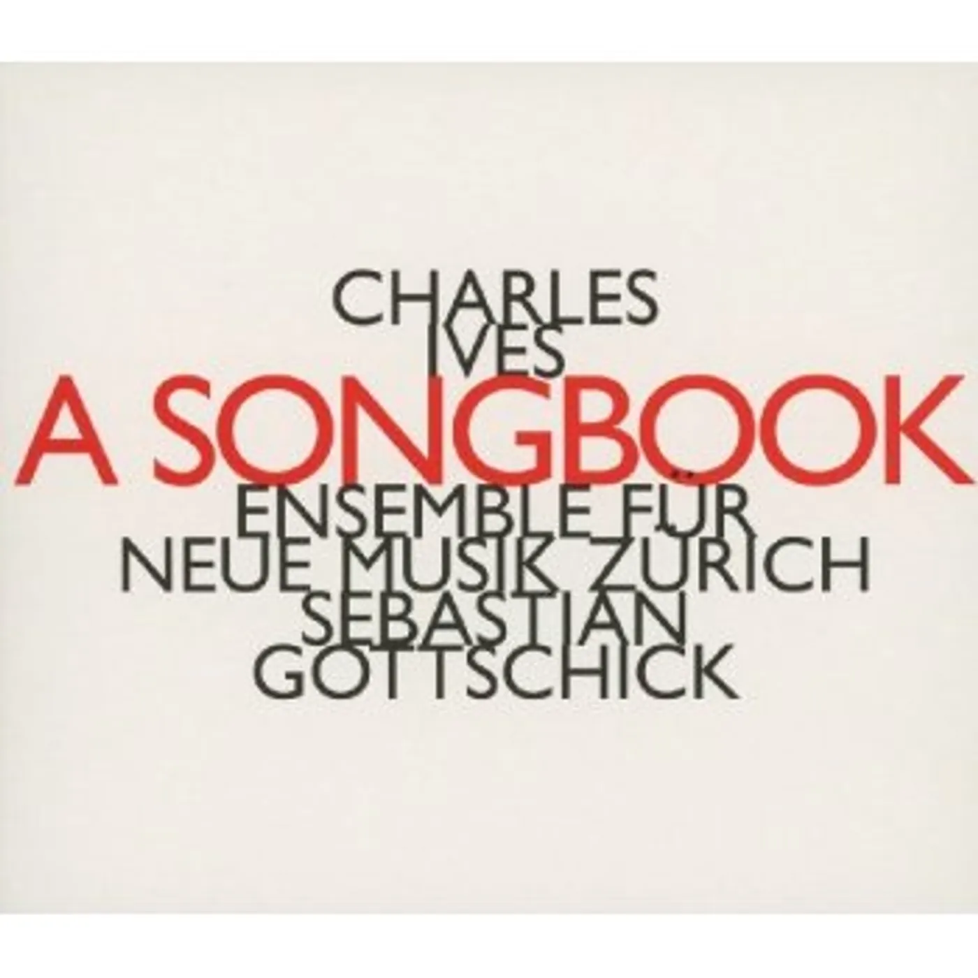 Charles Ives CHANSONS & COURTES PIECES INSTRUMEN CD