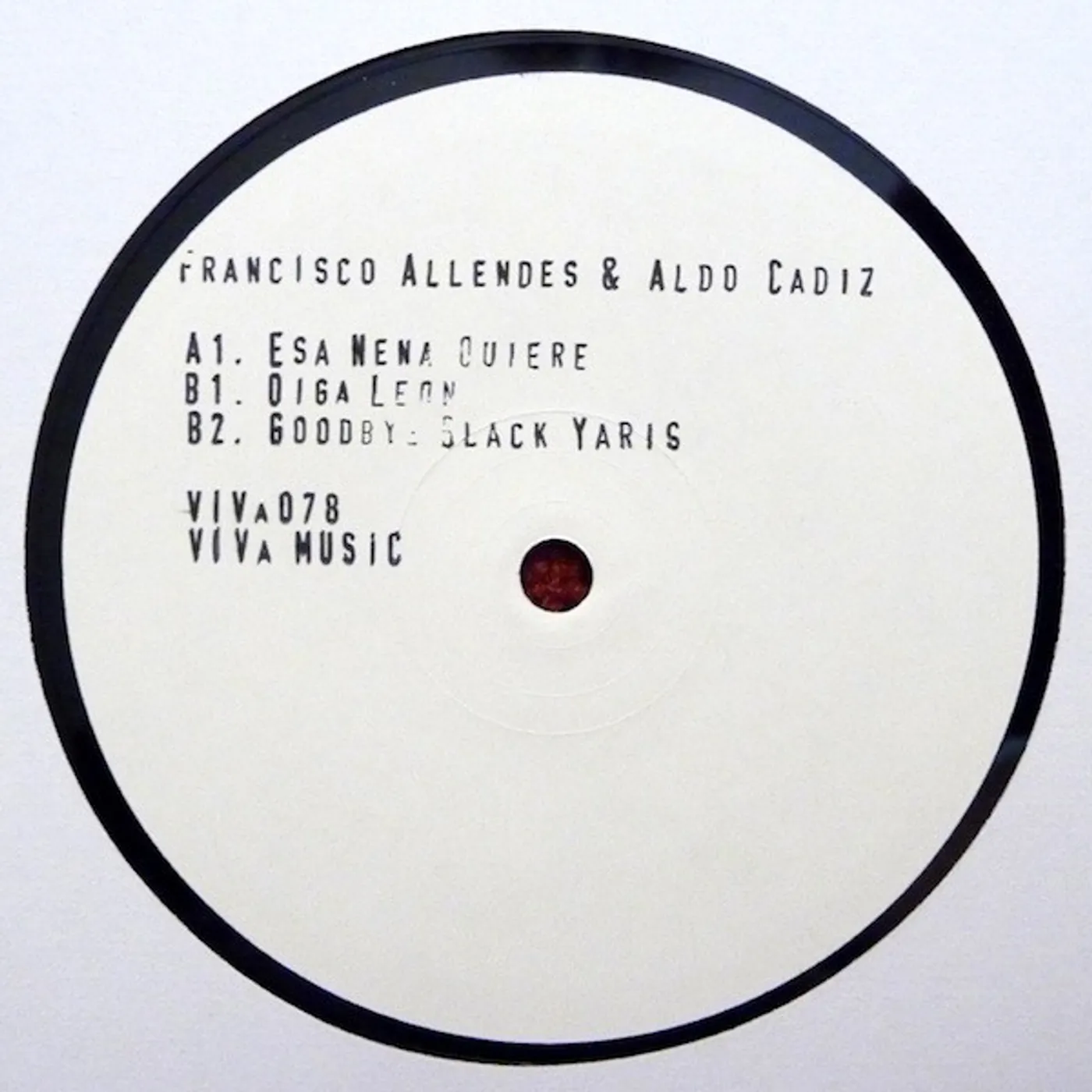 Francisco Allendes & Aldo Cadiz Esa Nena EP Vinyl Record