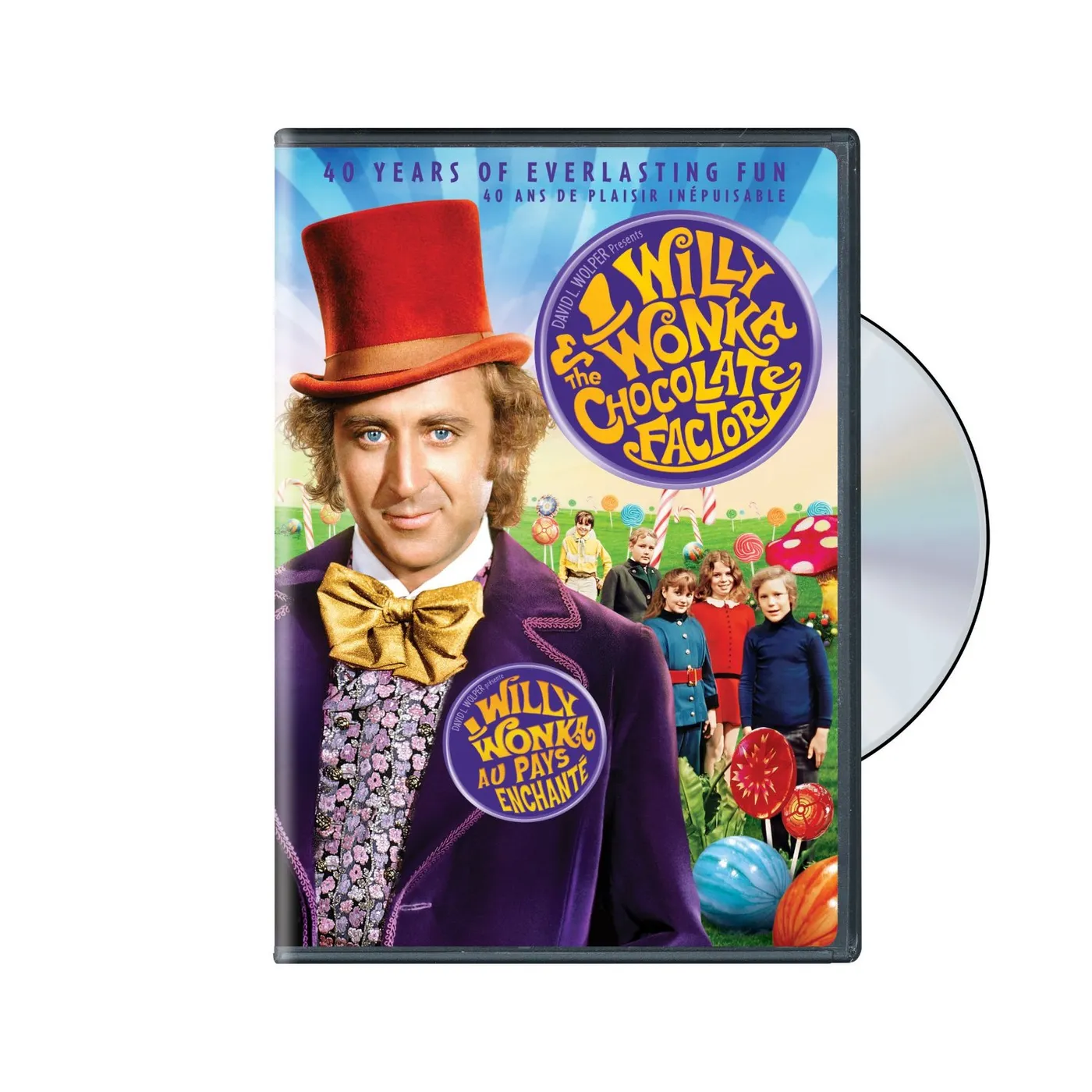 WILLY WONKA & THE CHOCOLATE FACTORY (1973) DVD