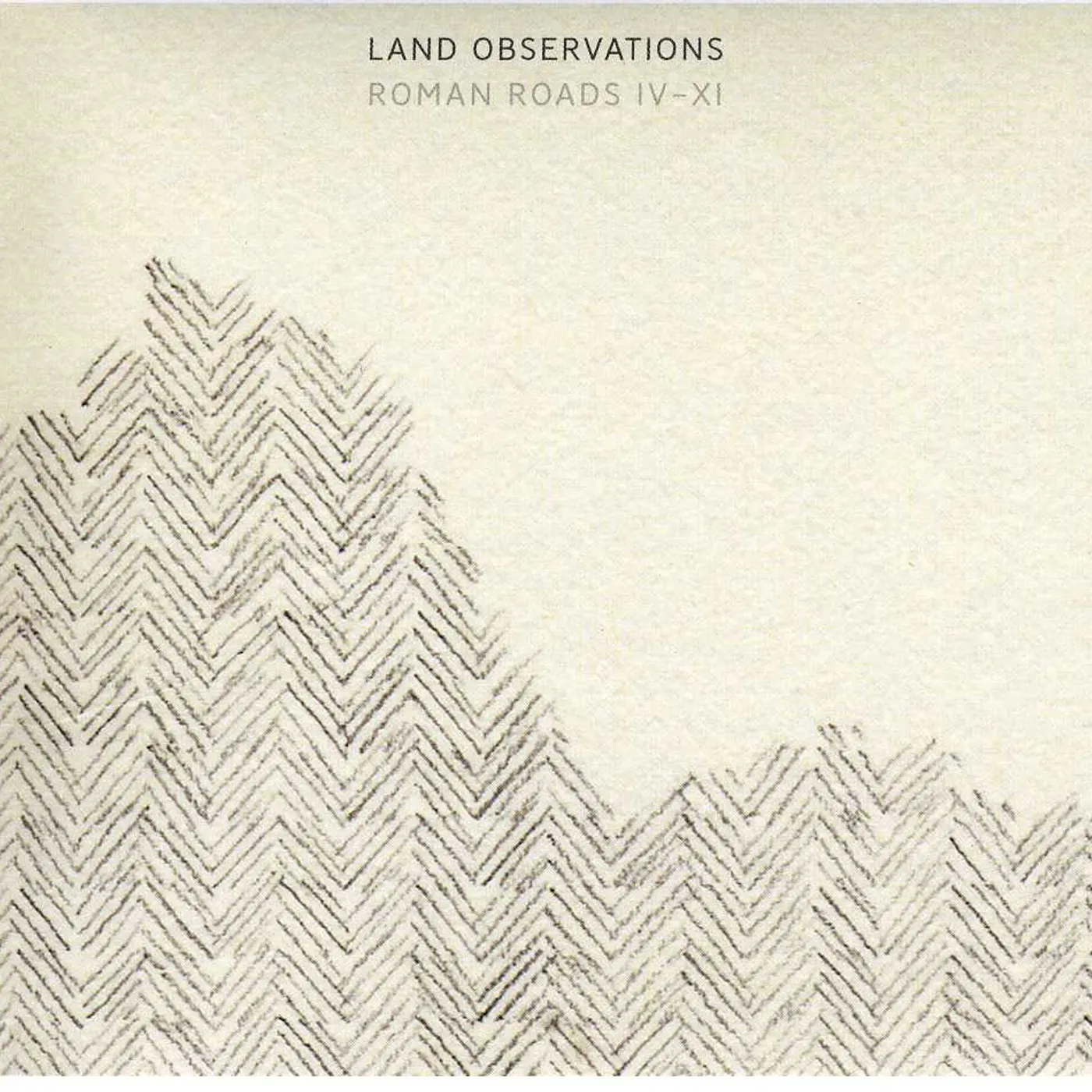 Land Observations ROMAN ROADS IV-XI CD