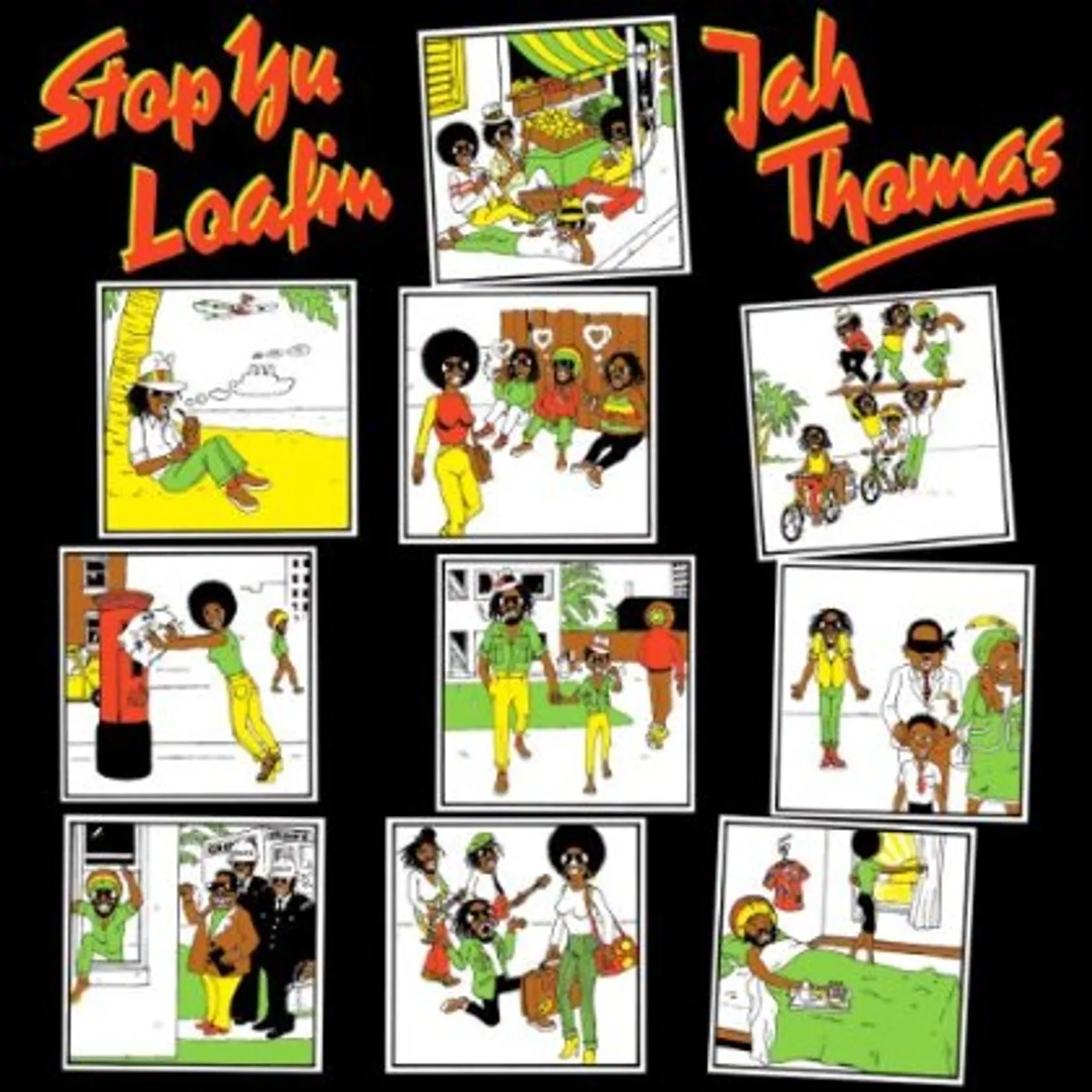 Jah Thomas STOP YU LOAFING CD