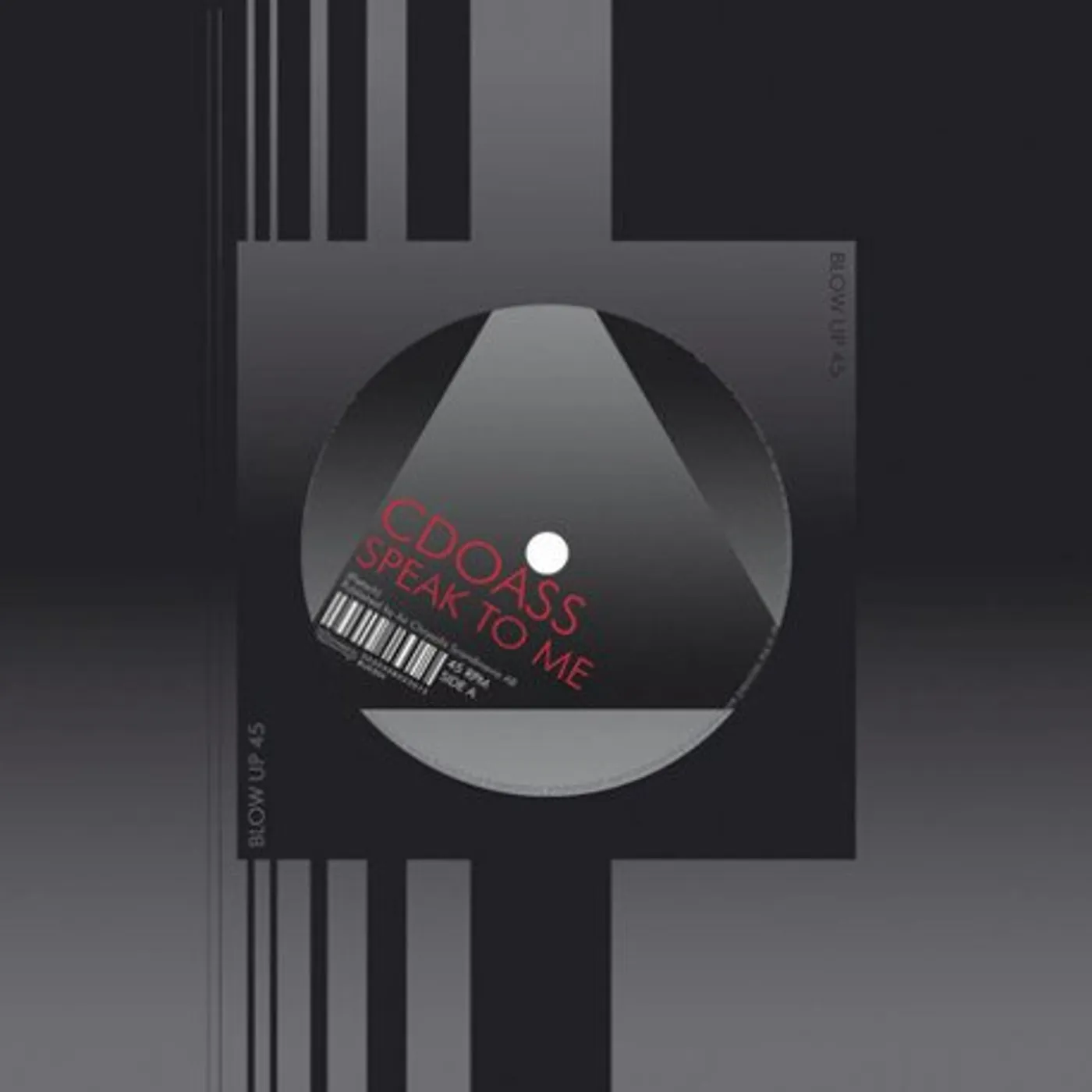 CDOASS SPEAK TO ME/CHEMICALS Vinyl Record