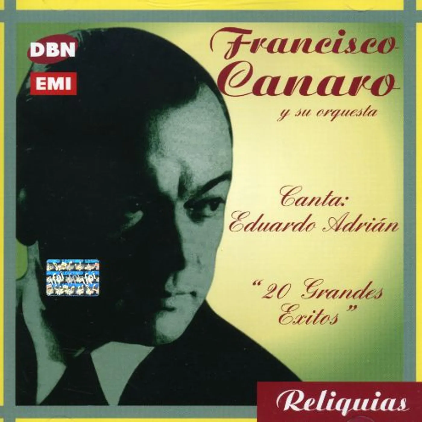 Francisco Canaro CANTA EDUARDO ADRIAN: 20 GRANDES CD