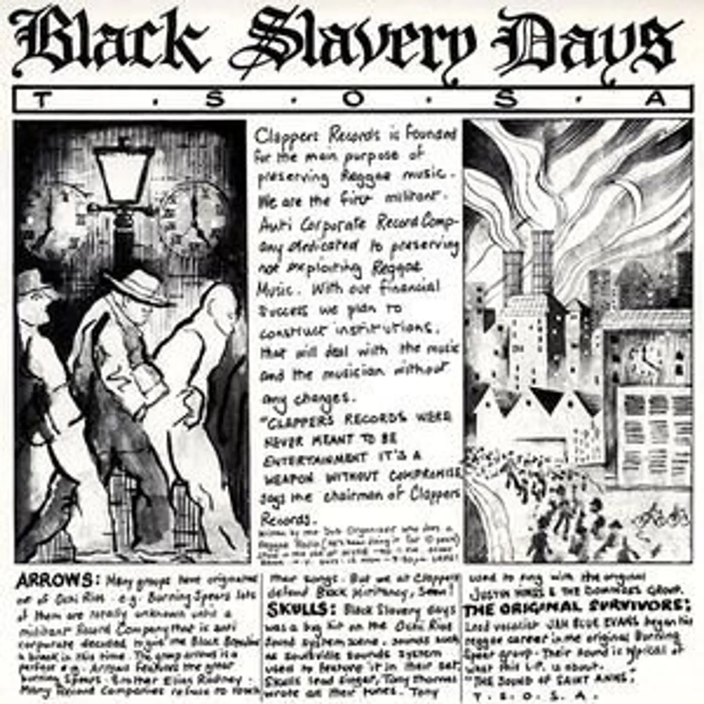 Black Slavery Days Vinyl Record