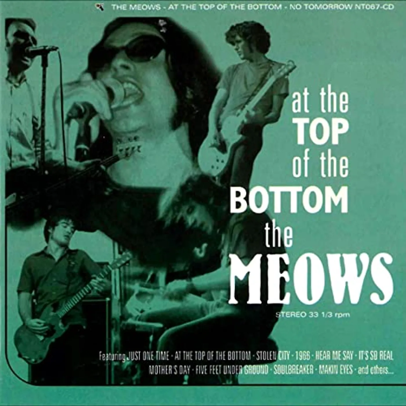 The Meows AT THE TOP OF THE BOTTOM Vinyl Record