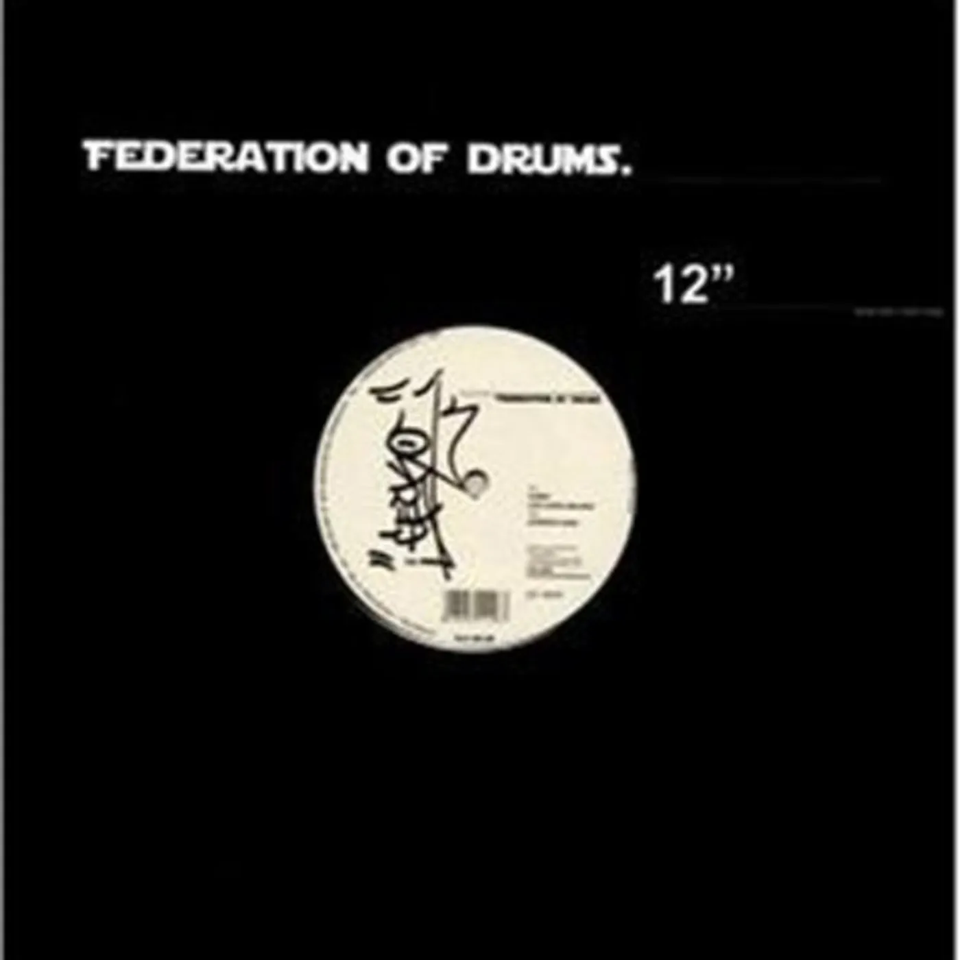 Electronic Home Entertain FEDERATION OF DRUMS Vinyl Record