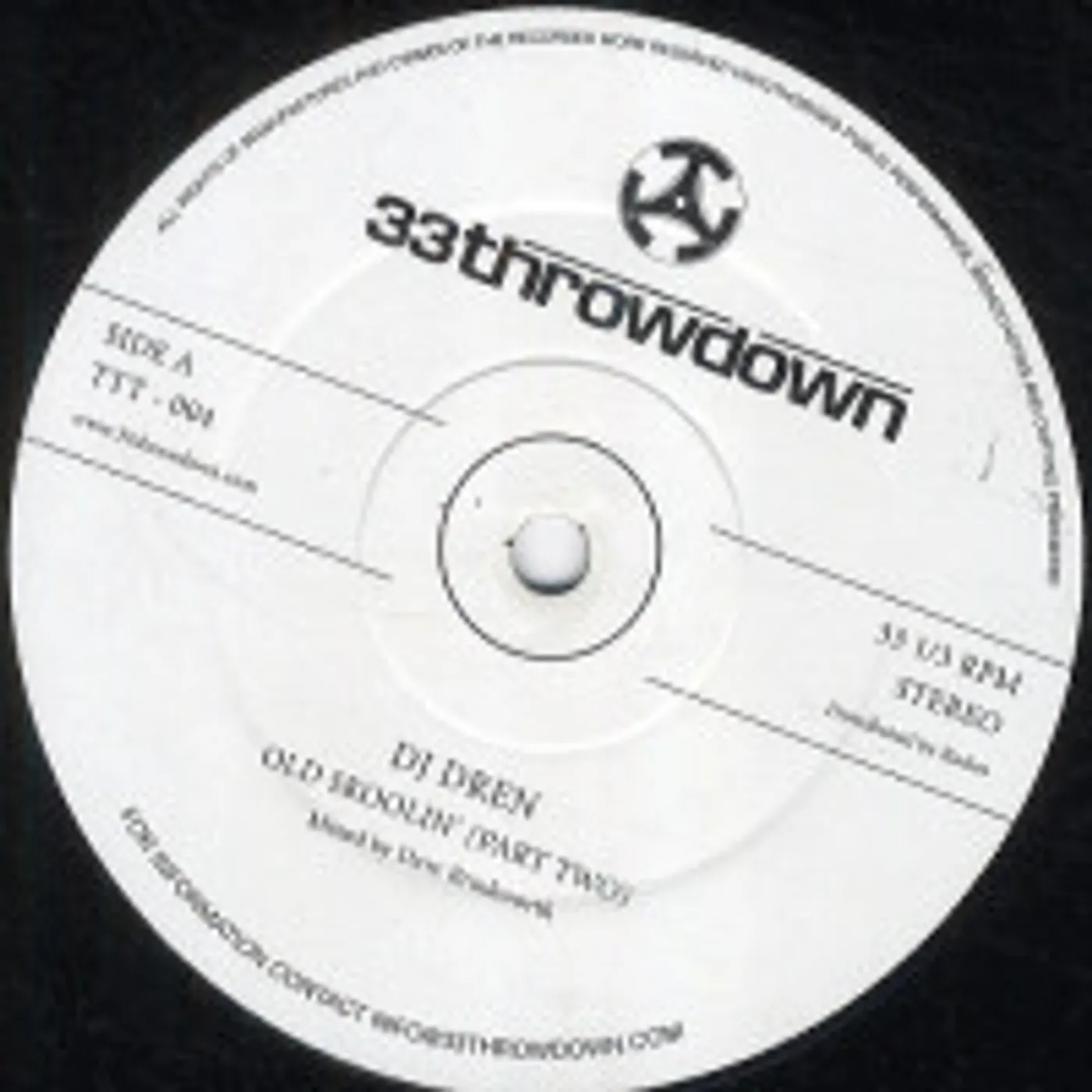 Dj Dren & Mp3 Genius OLD SKOOLIN (PART TWO) Vinyl Record