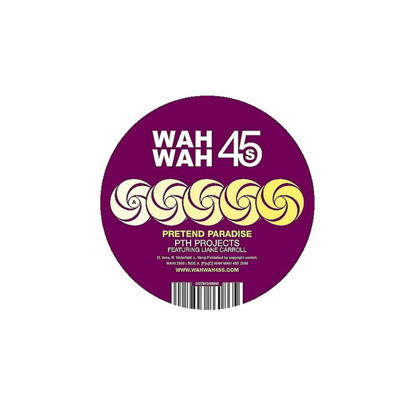 PTH Projects Pretend Paradise ft Liane Carroll Vinyl Record