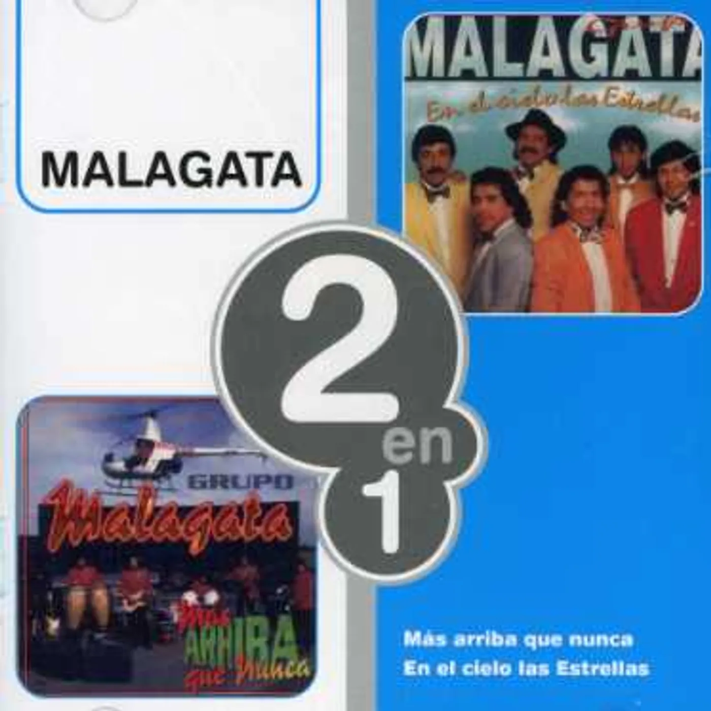 Malagata DOS EN UNO: EN EL CIELO LAS ESTRELLAS & MAS ARRIBA CD