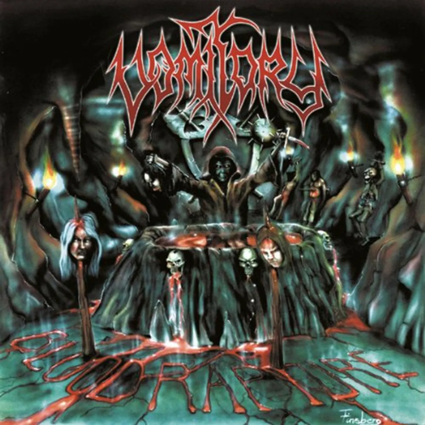 Vomitory Blood Rapture Vinyl Record