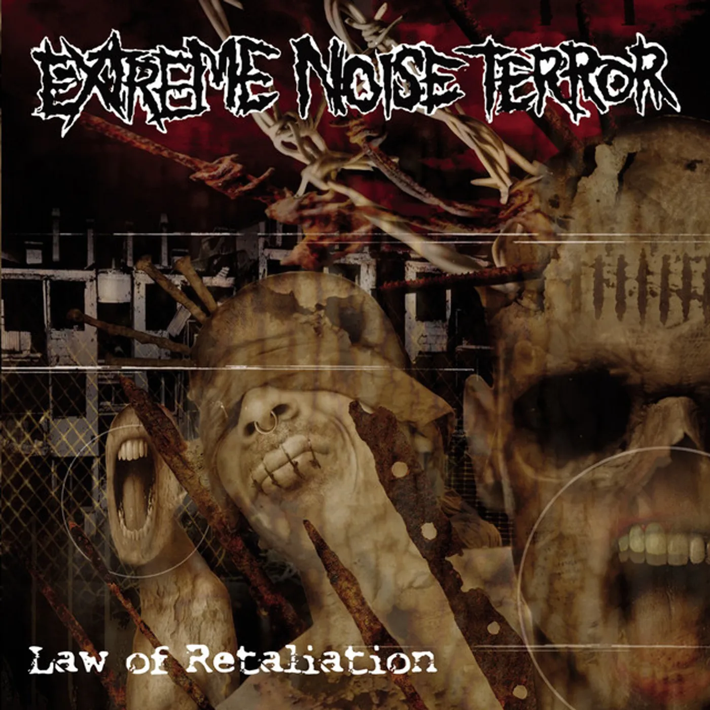 Extreme Noise Terror Law of Retaliation Vinyl Record