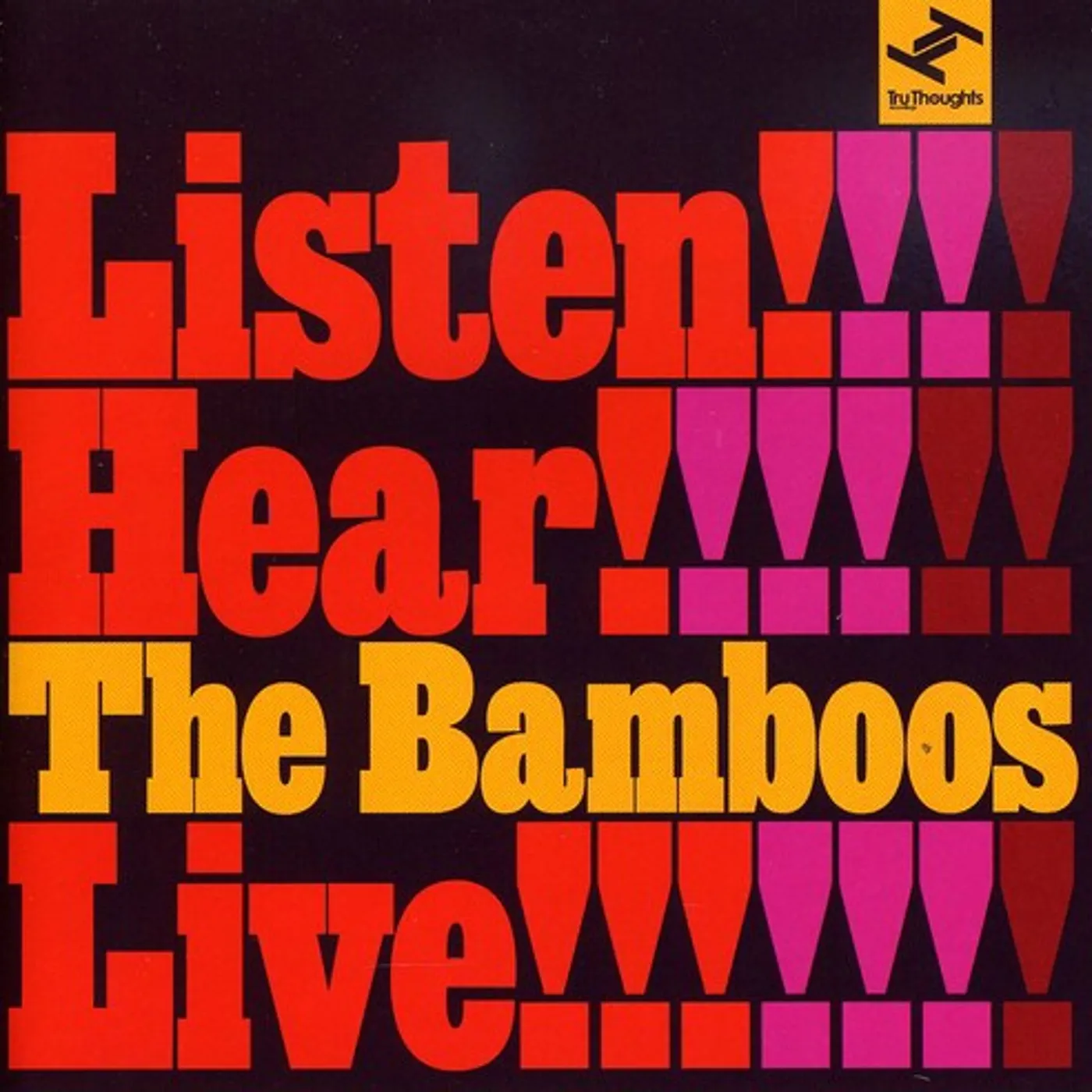 LISTEN! HEAR!! THE BAMBOOS LIVE!!! CD