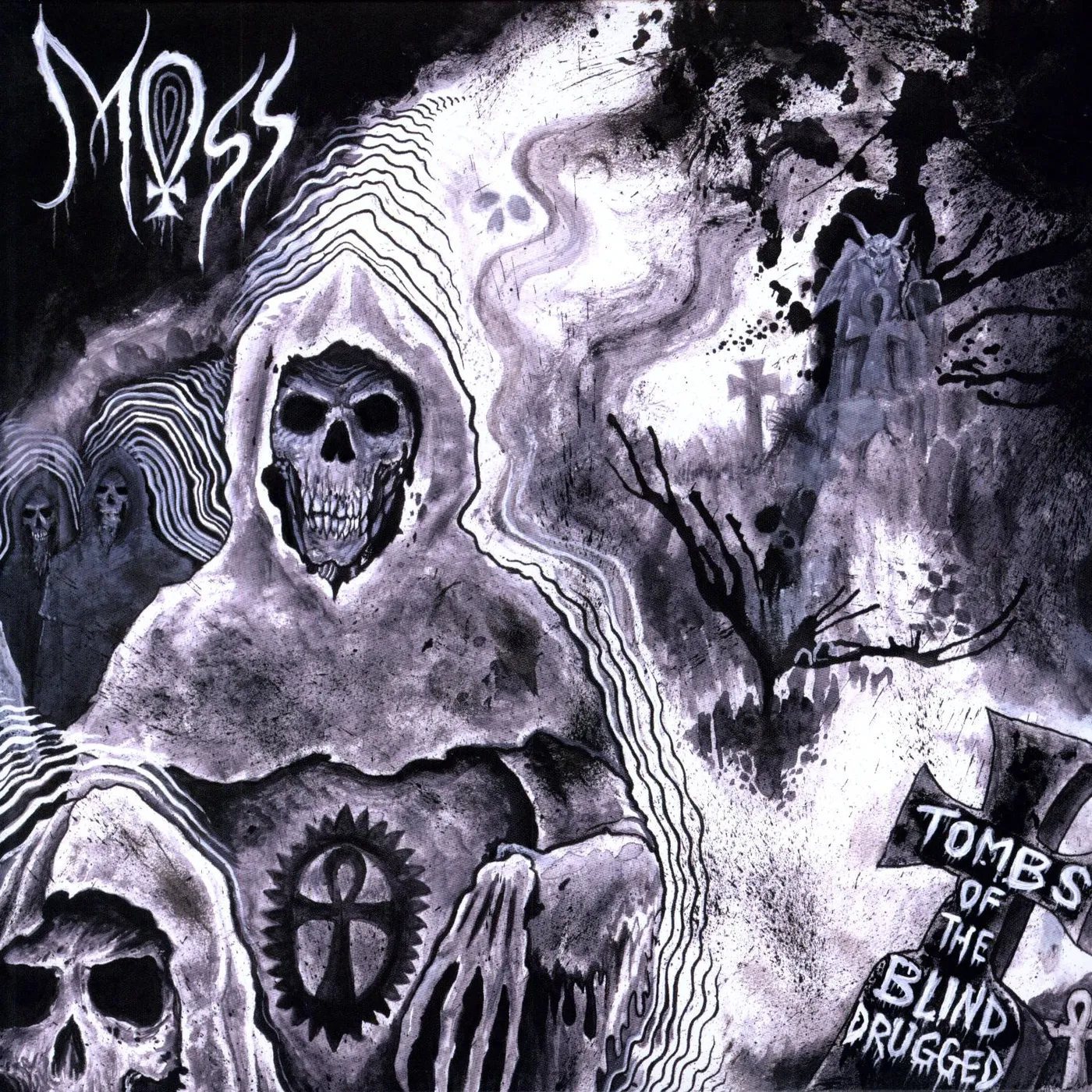 Moss Tombs Of The Blind Drugged Vinyl Record