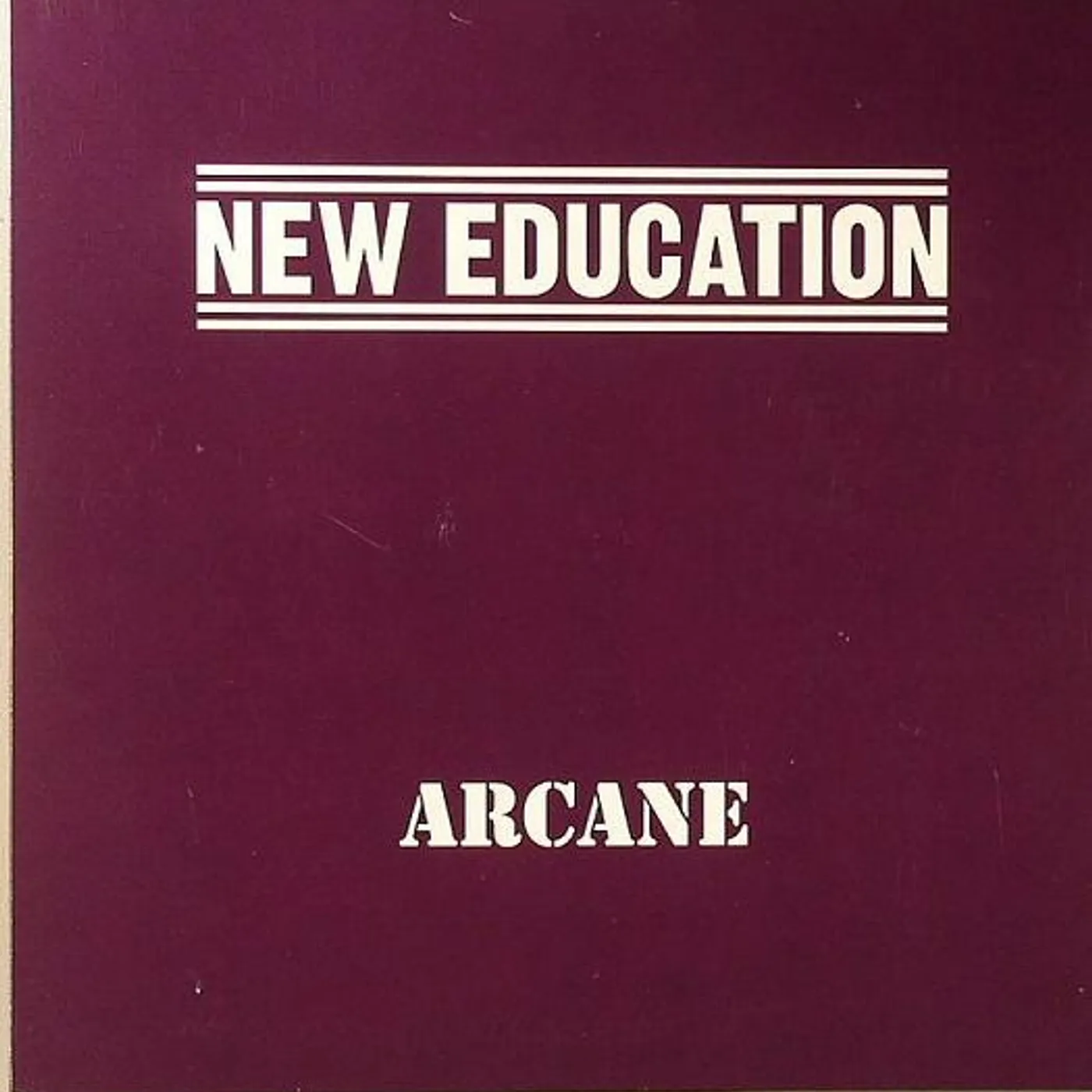 New Education Arcane Vinyl Record