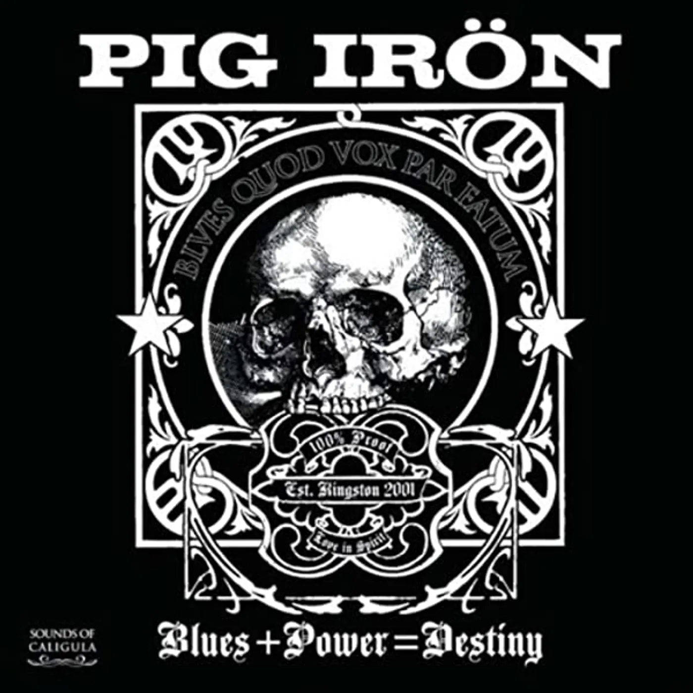 Pig Irön-BLUES + POWER = DESTINY Vinyl Record - UK Release