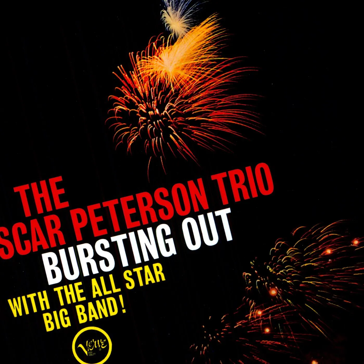 Oscar Peterson BURSTING OUT WITH THE ALL STAR Vinyl Record