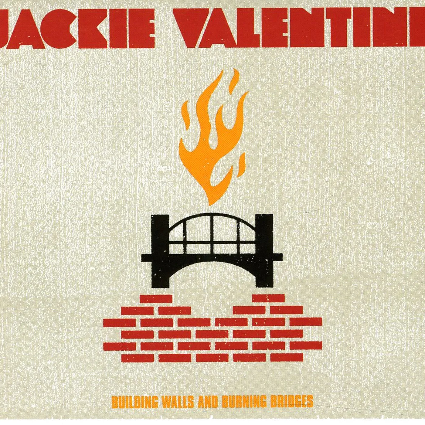 Jackie Valentine BUILDING WALLS & BURNING BRIDGES CD