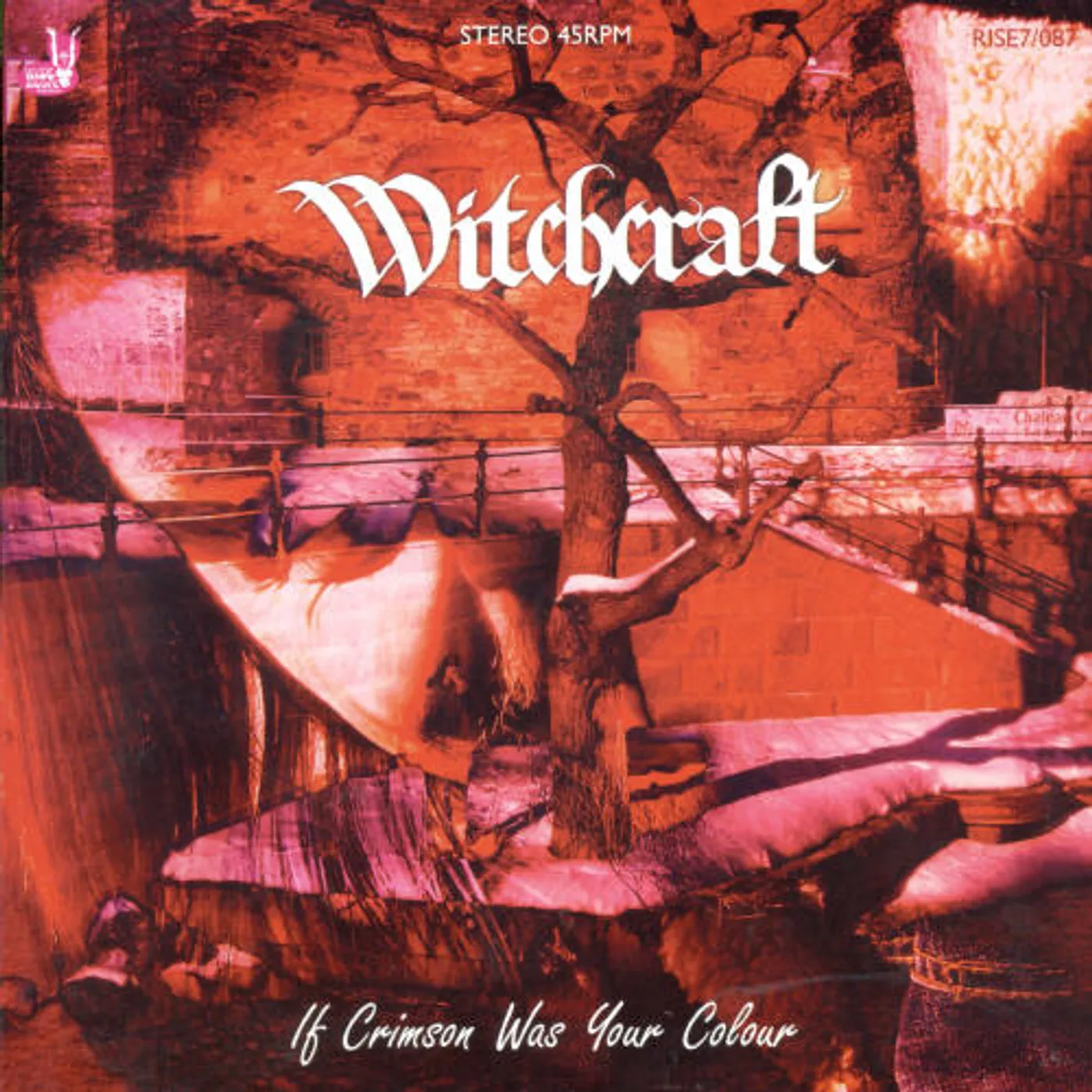 Witchcraft IF CRIMSON WAS YOUR COLOUR Vinyl Record - UK Release