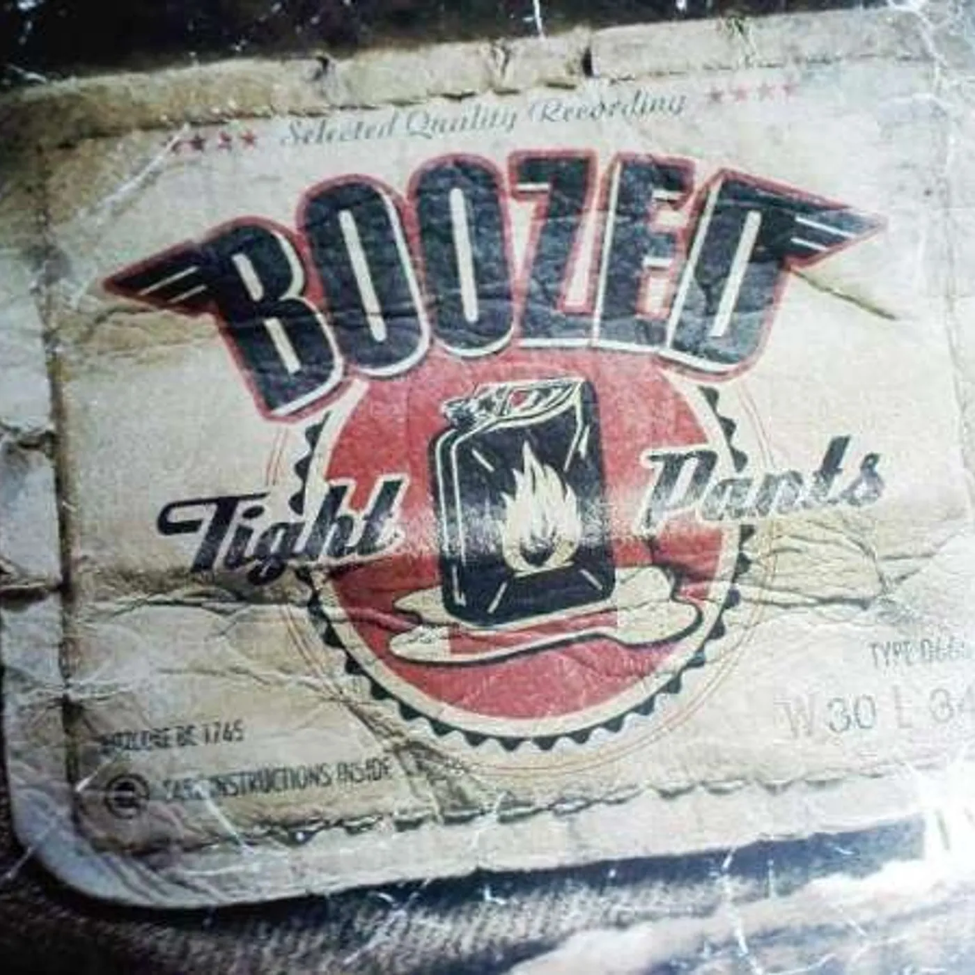 Boozed TIGHT PANTS Vinyl Record - UK Release