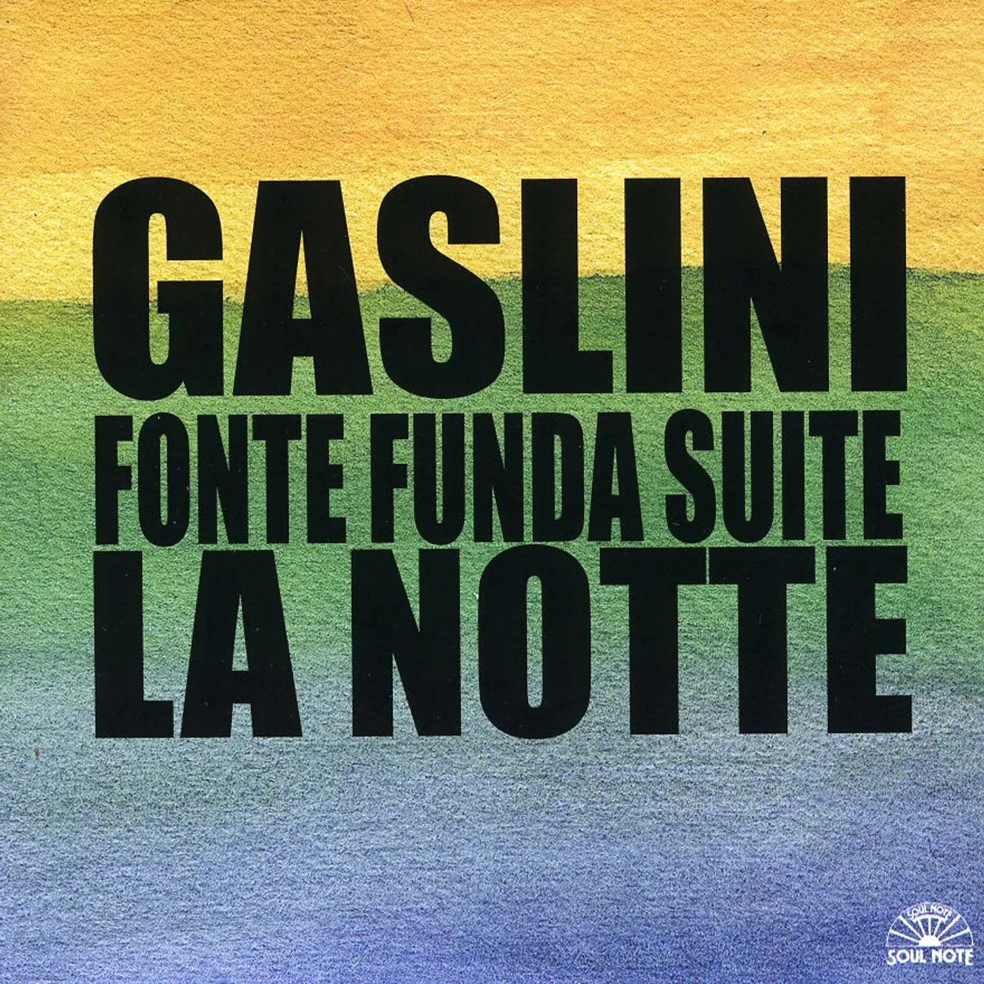 Giorgio Gaslini FONTE FUNDA SUITE NOTTE CD